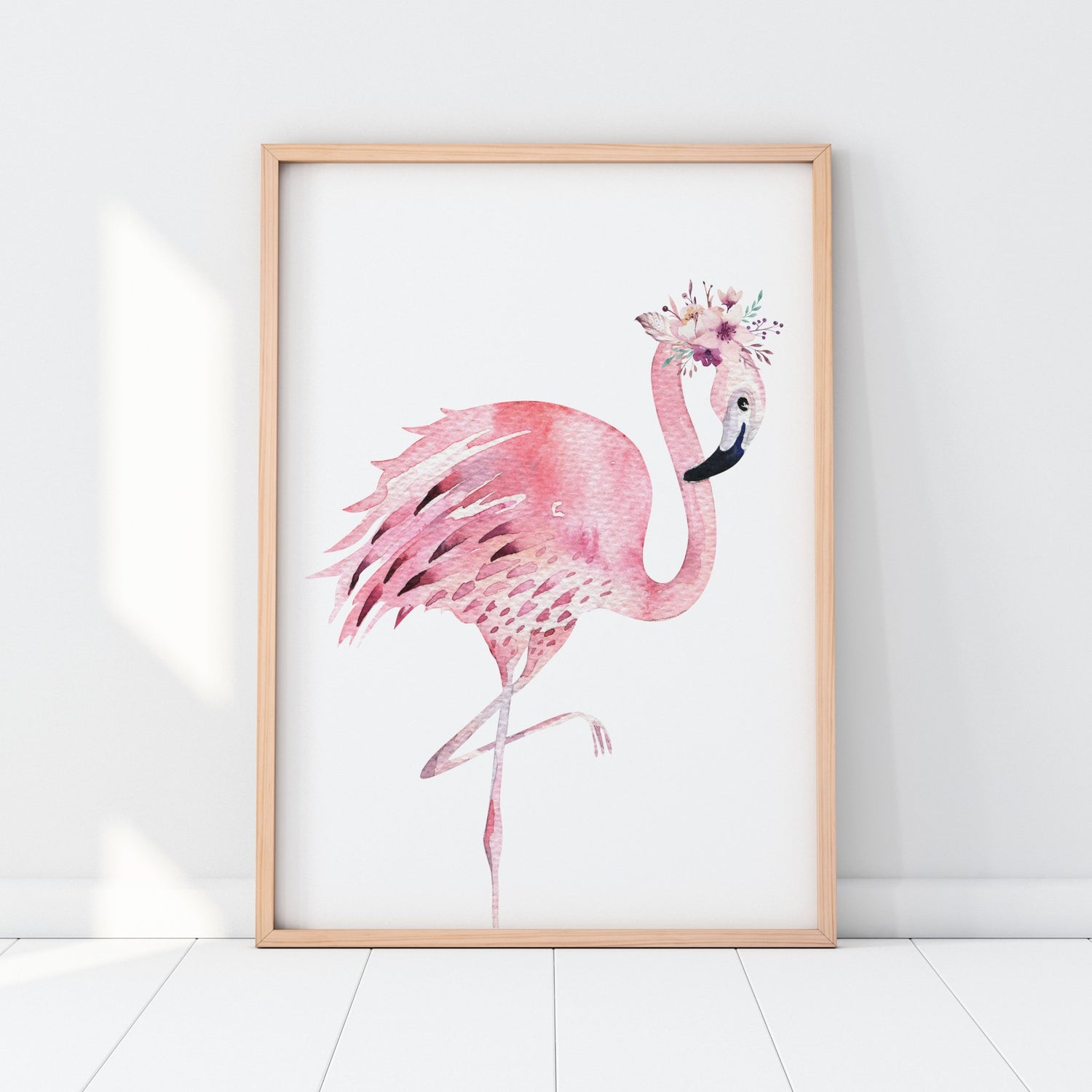 Flamingos & Name Prints