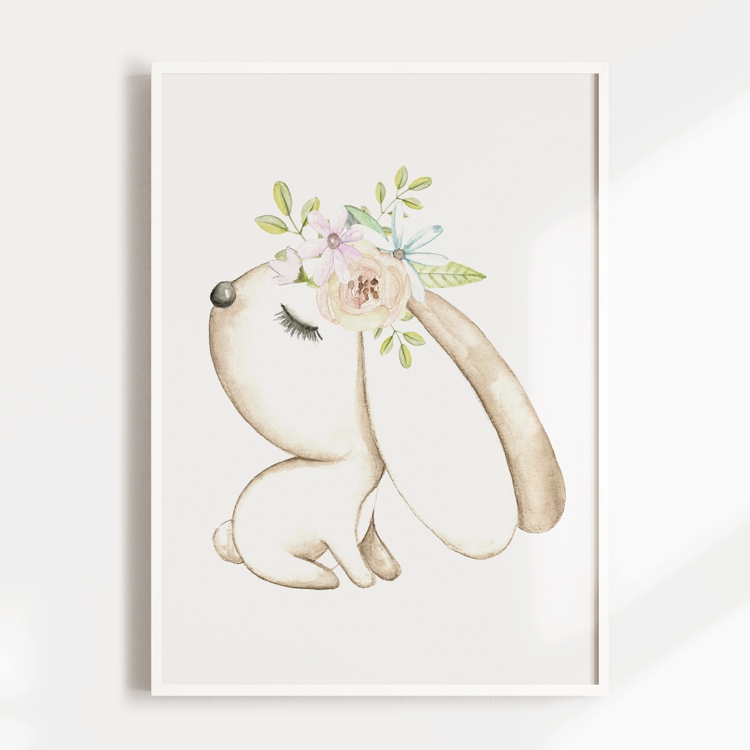 Woodland Bunny Print