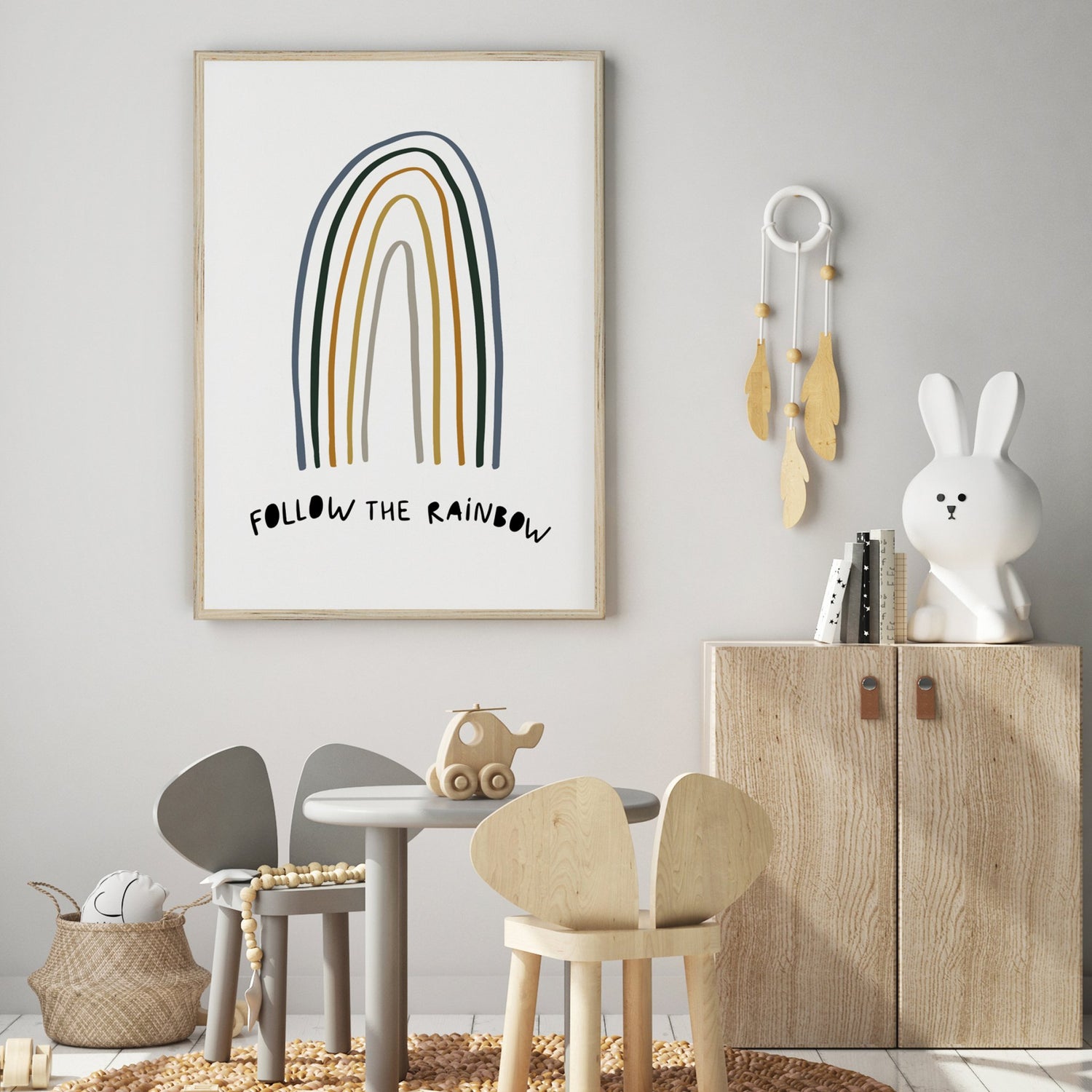 Follow The Rainbow Print