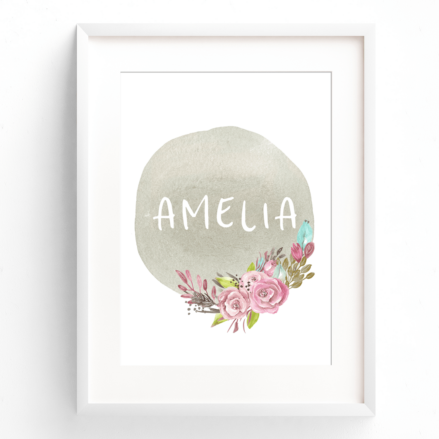 Pink Arrows, Teepee & Name Prints