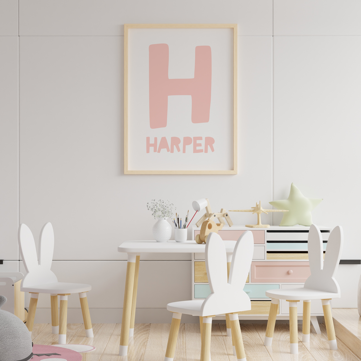 Letter & Name Print