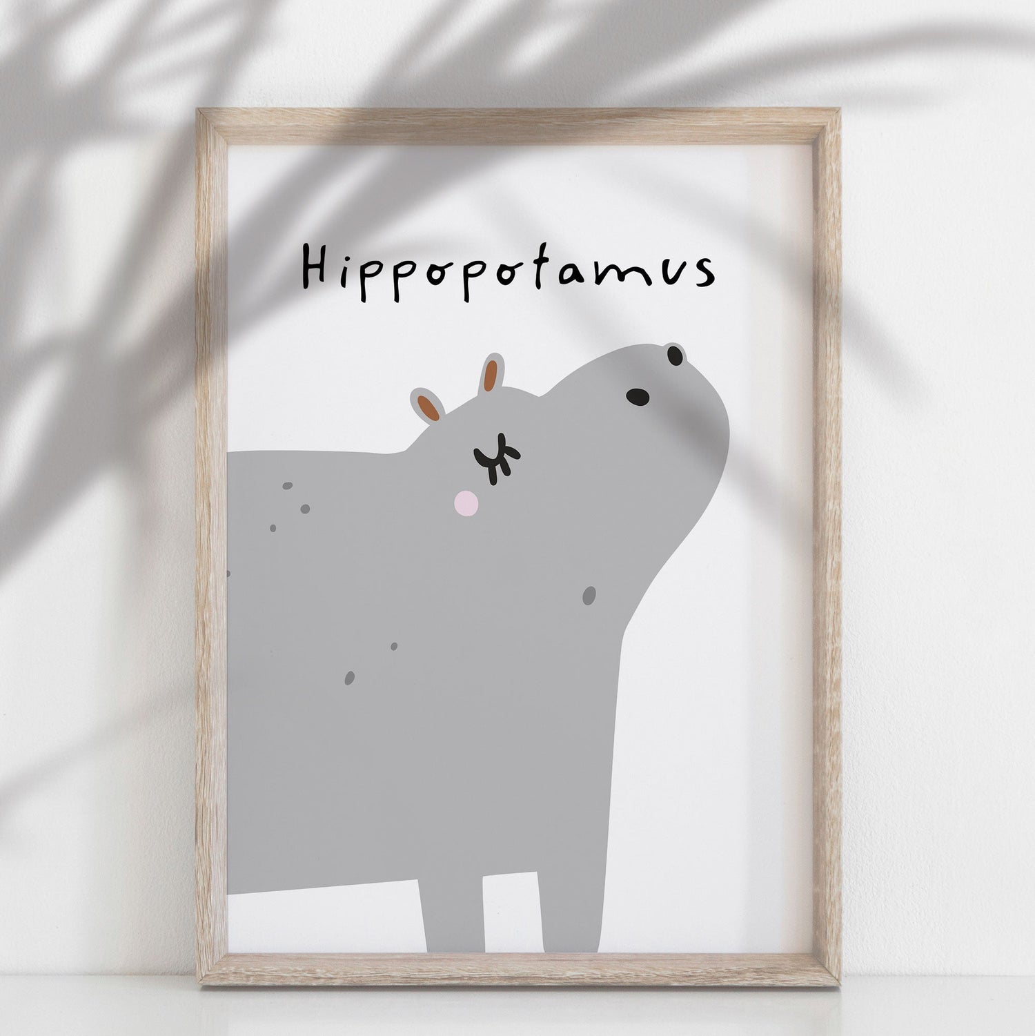 Hippo Print