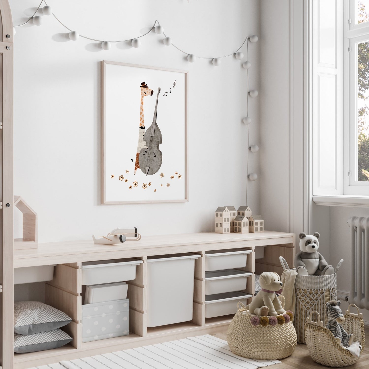 Jungle Jazz Giraffe Print