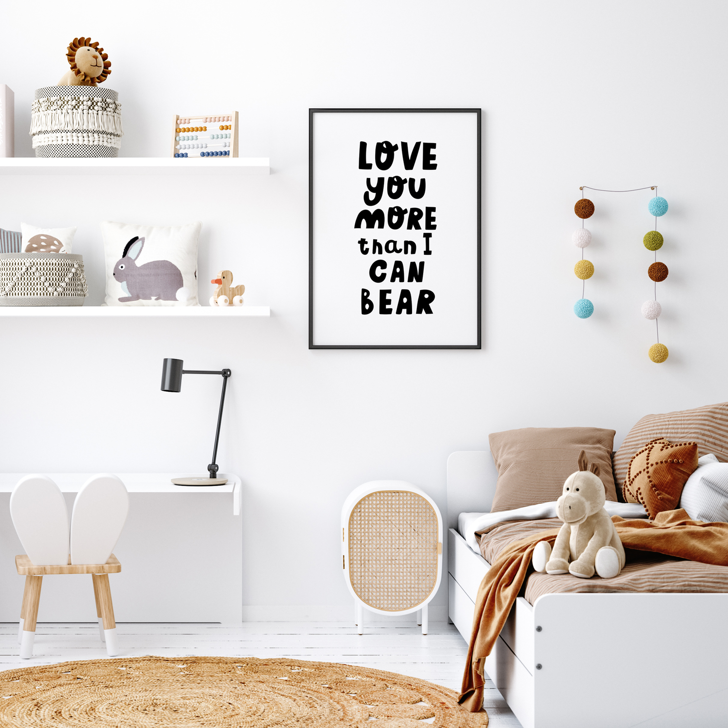 Love You More Than I Can Bear Print