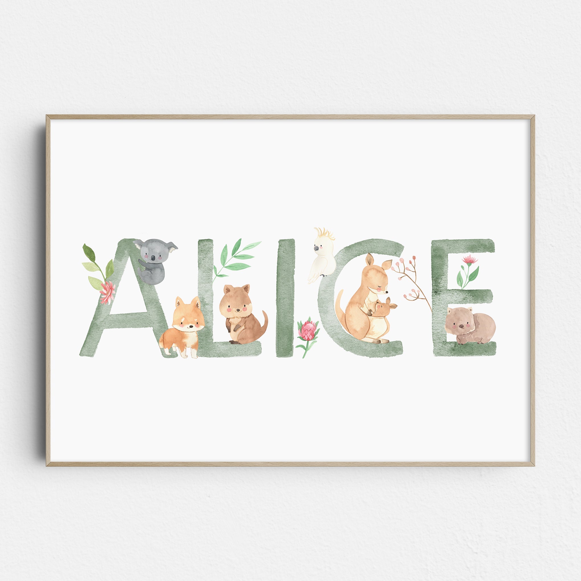 Girls Character Name Prints