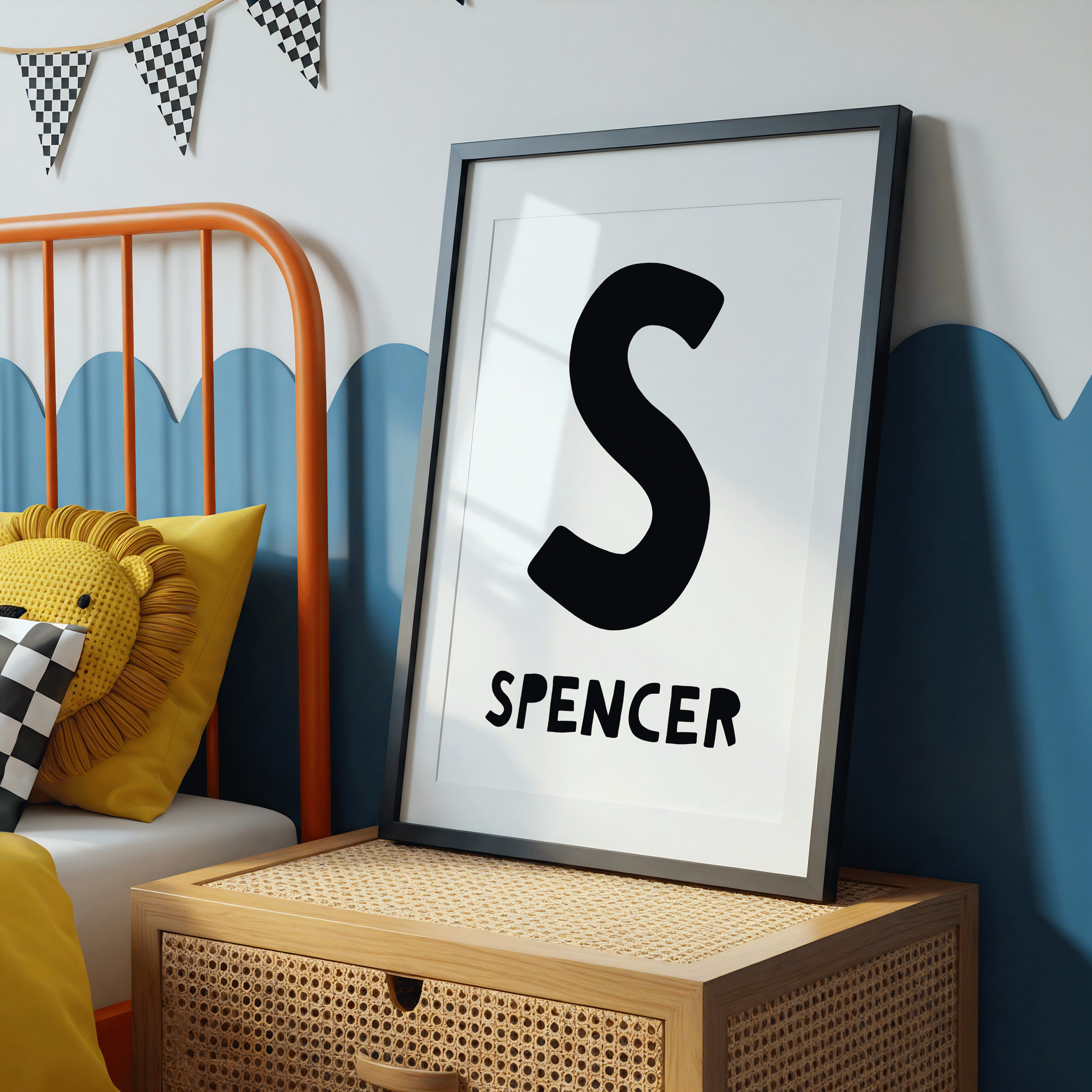 Boys Letter & Name