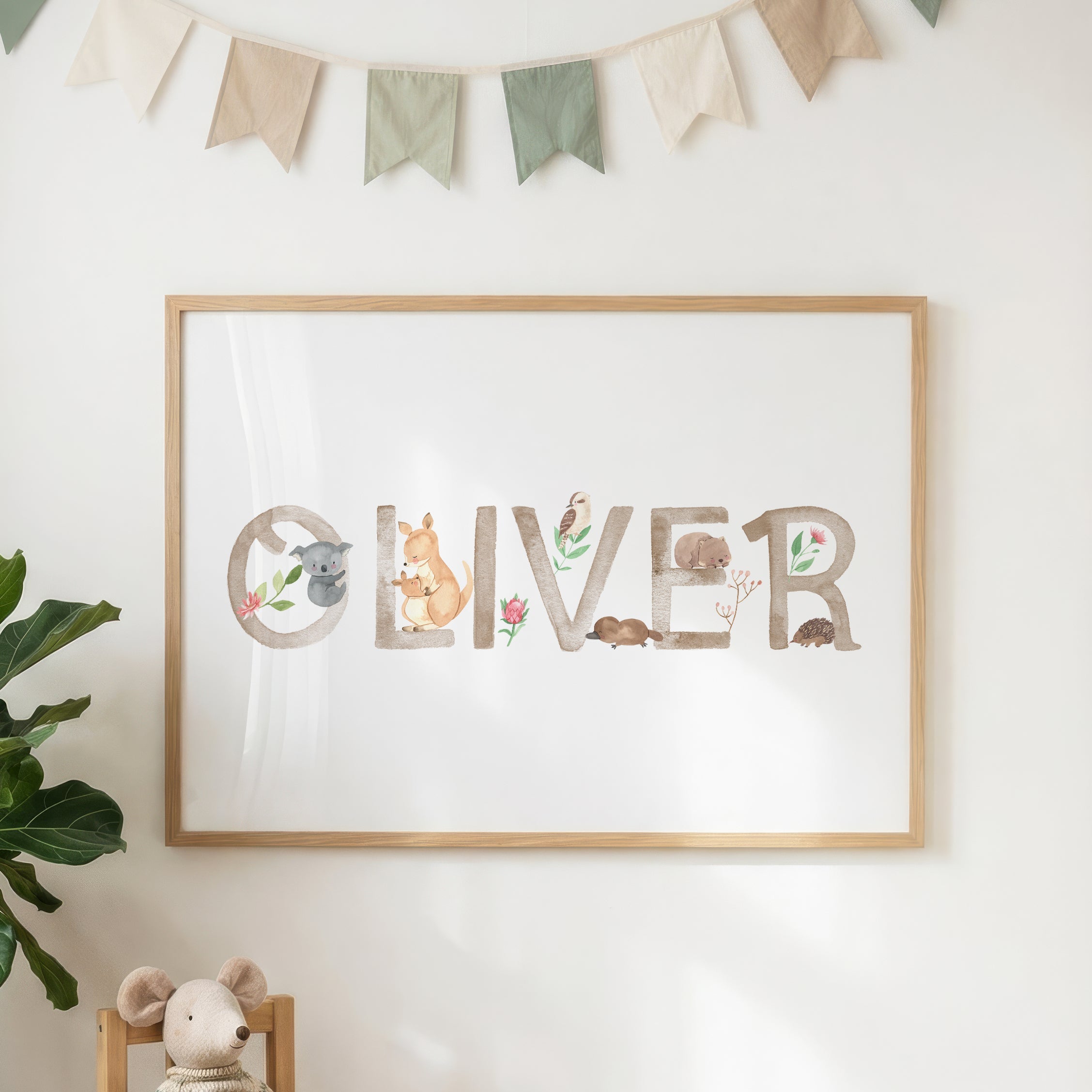 Boys Character Name Prints