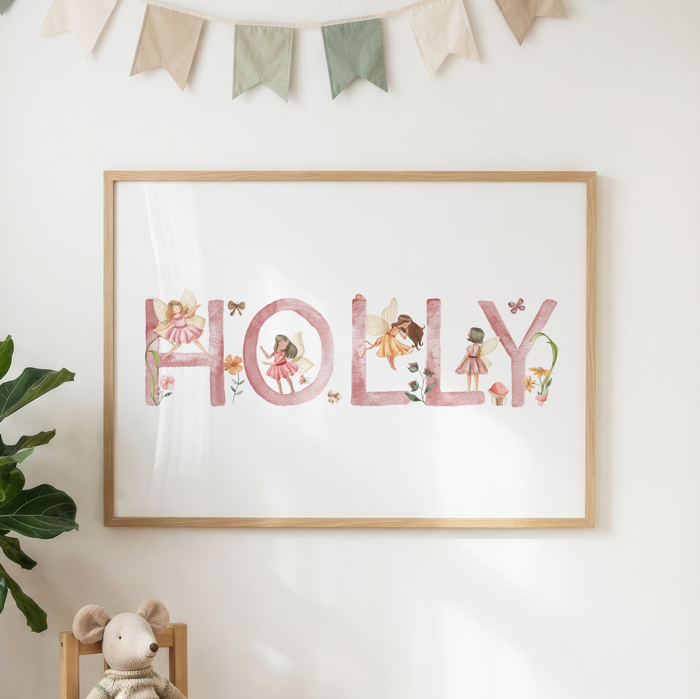 Girls Character Name Prints