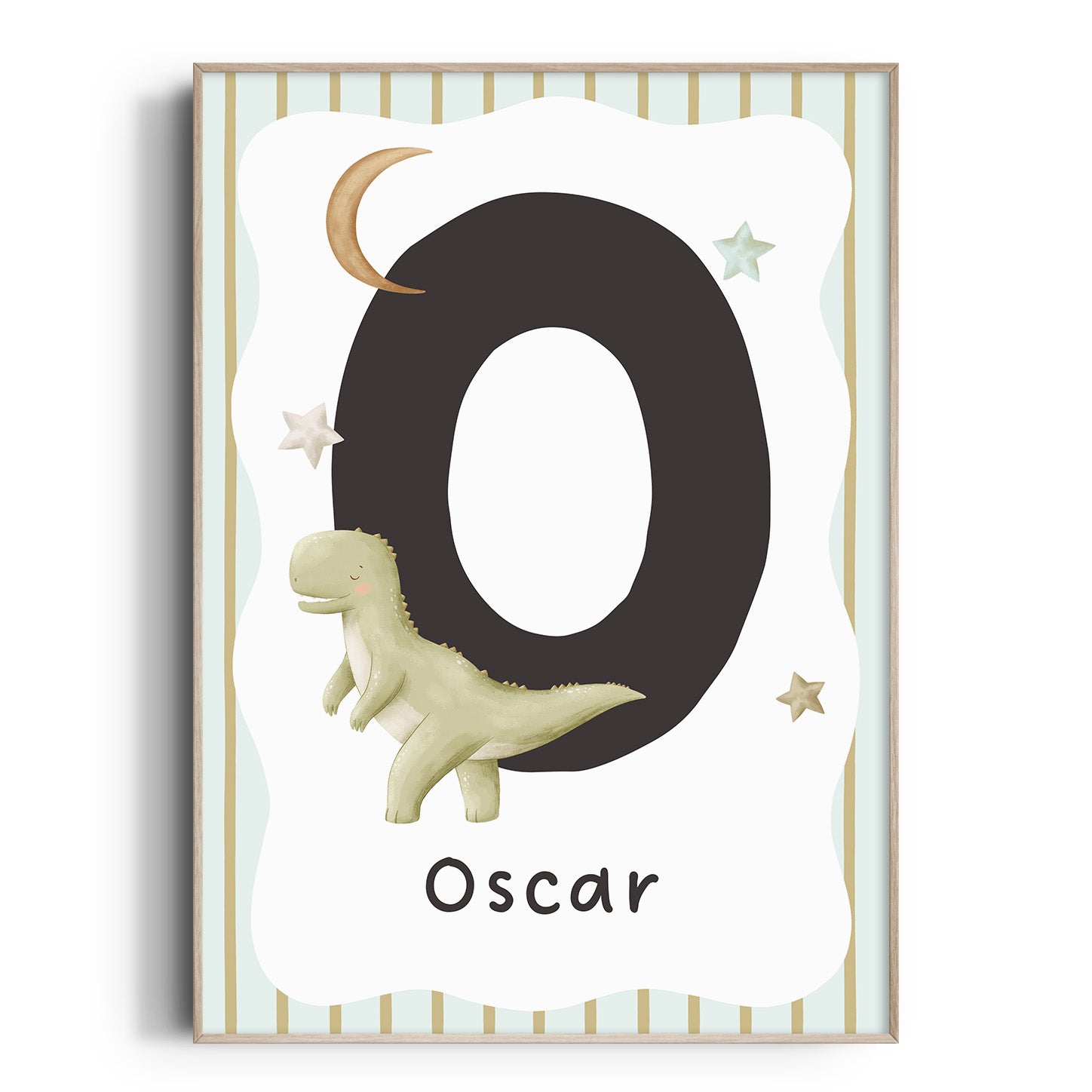 Dinosaur Letter & Name Print