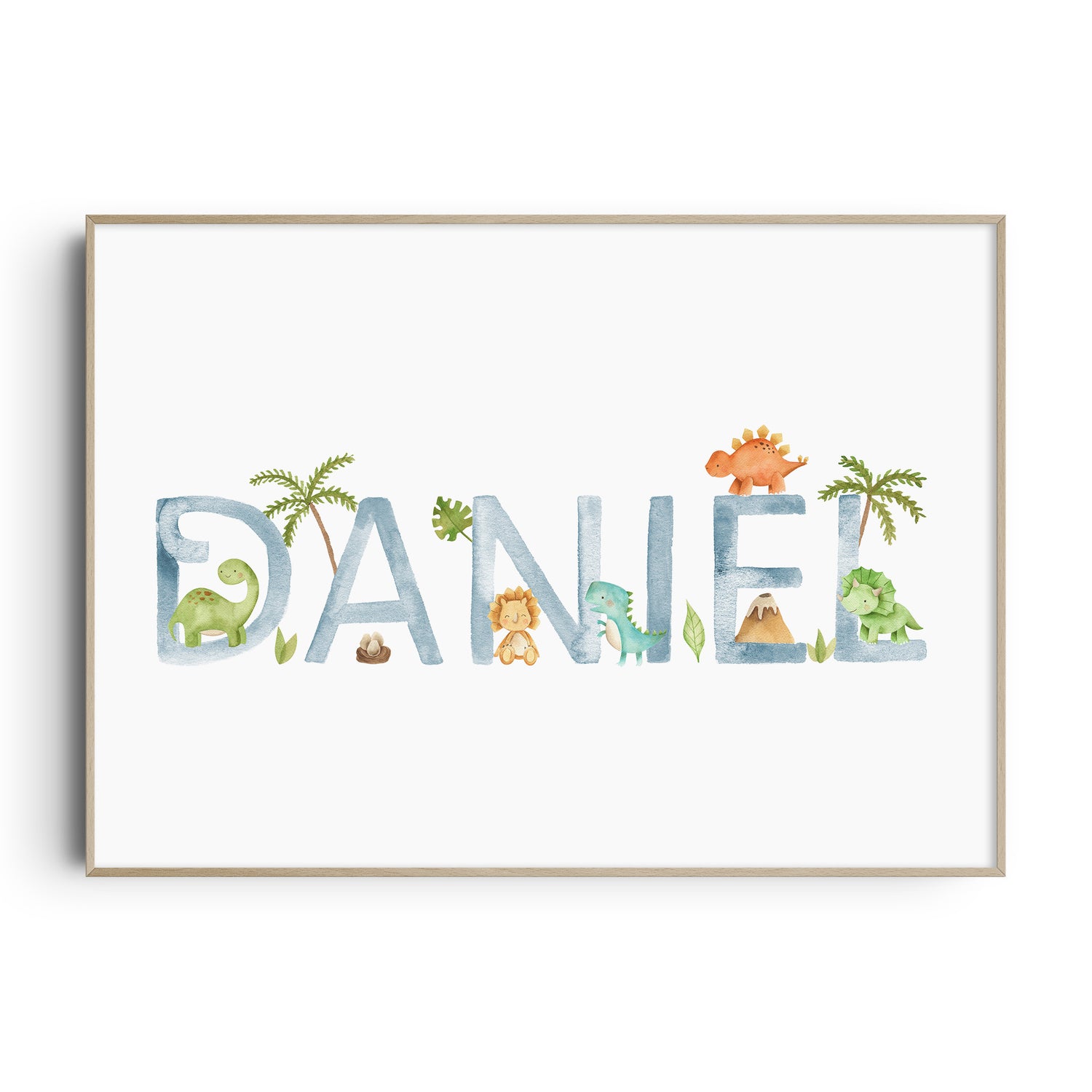 Dinosaur Name Print