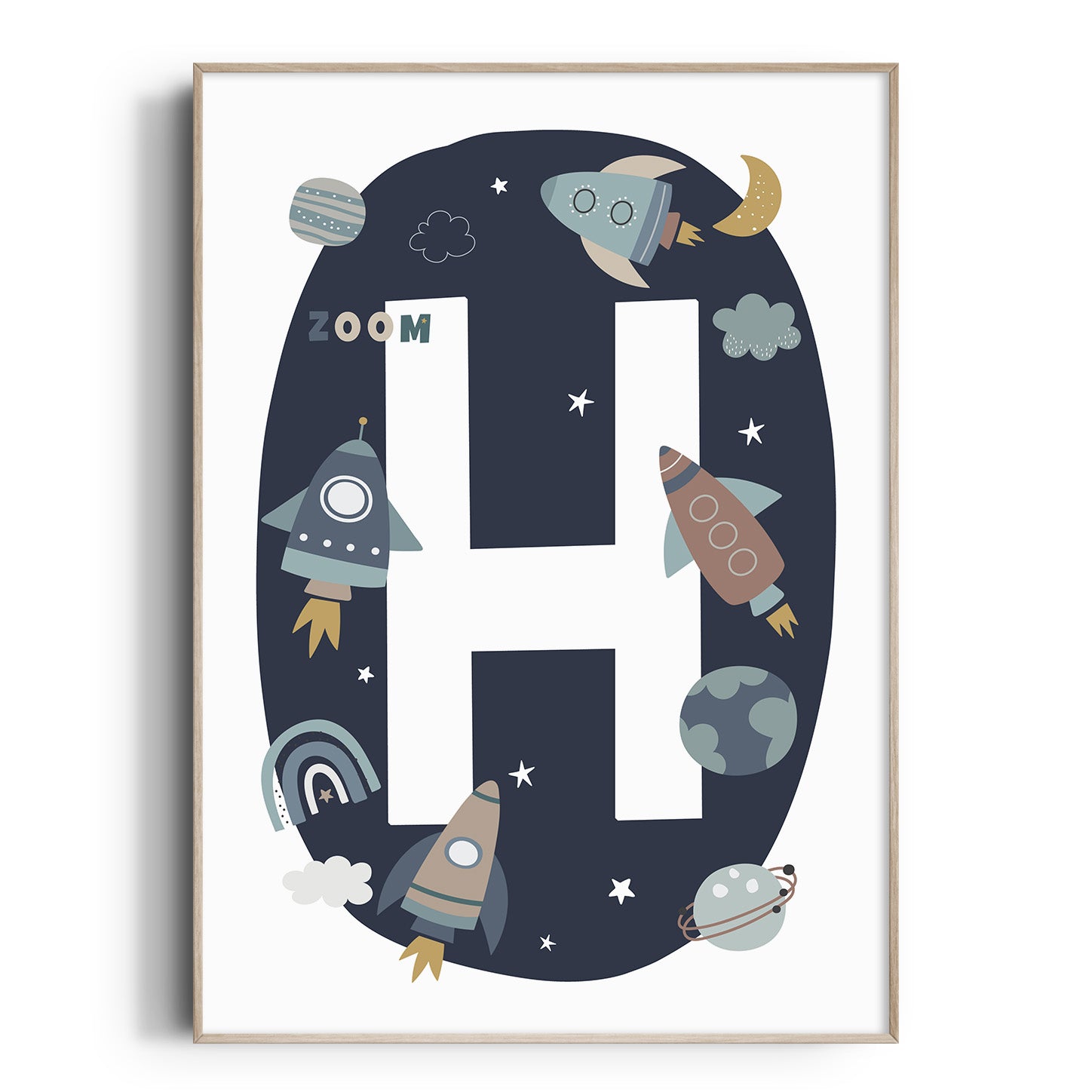 Space Initial Print