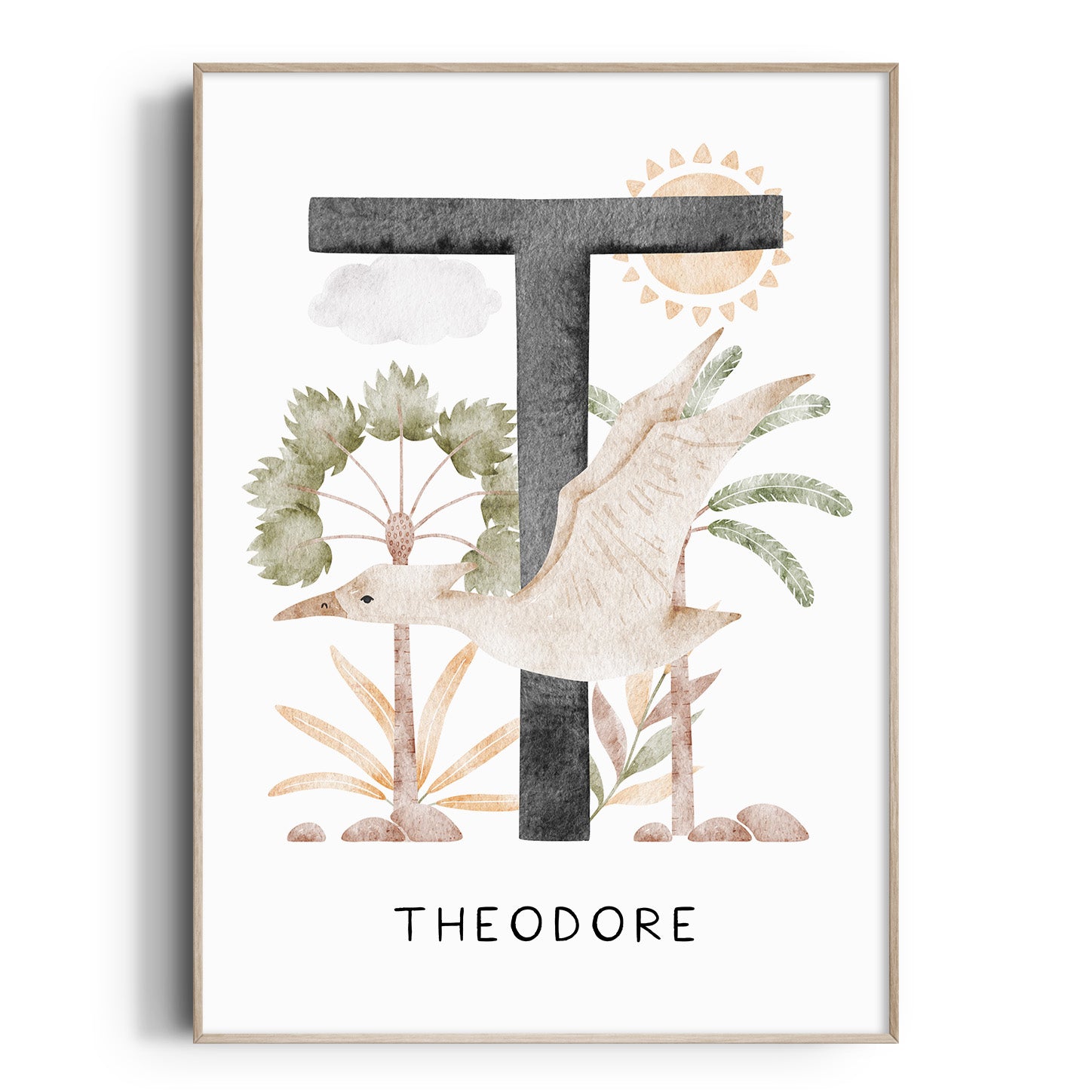 Dinosaur Name Print - Choose Your Dinosaur