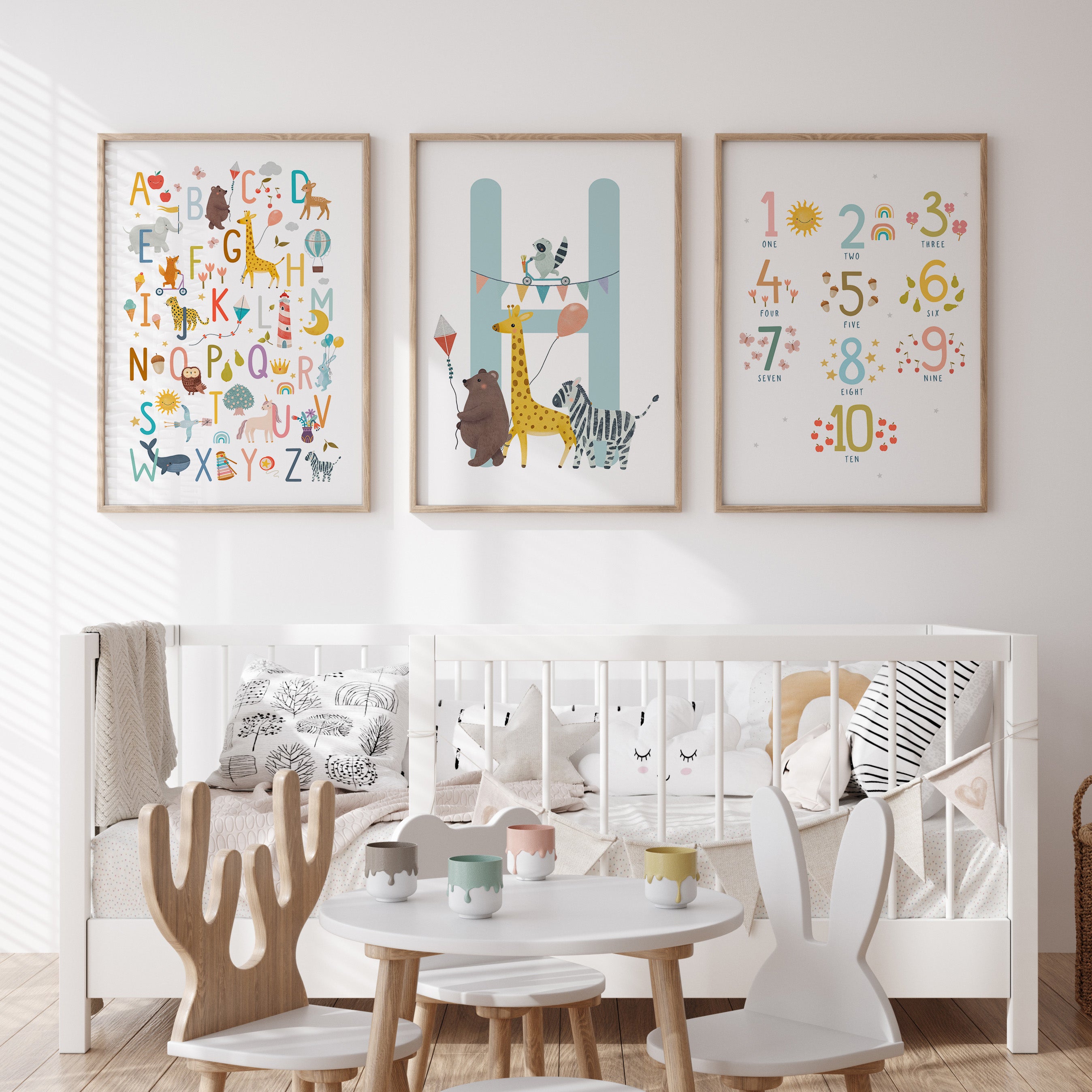 Little Adventure Alphabet, Numbers & Initial Prints