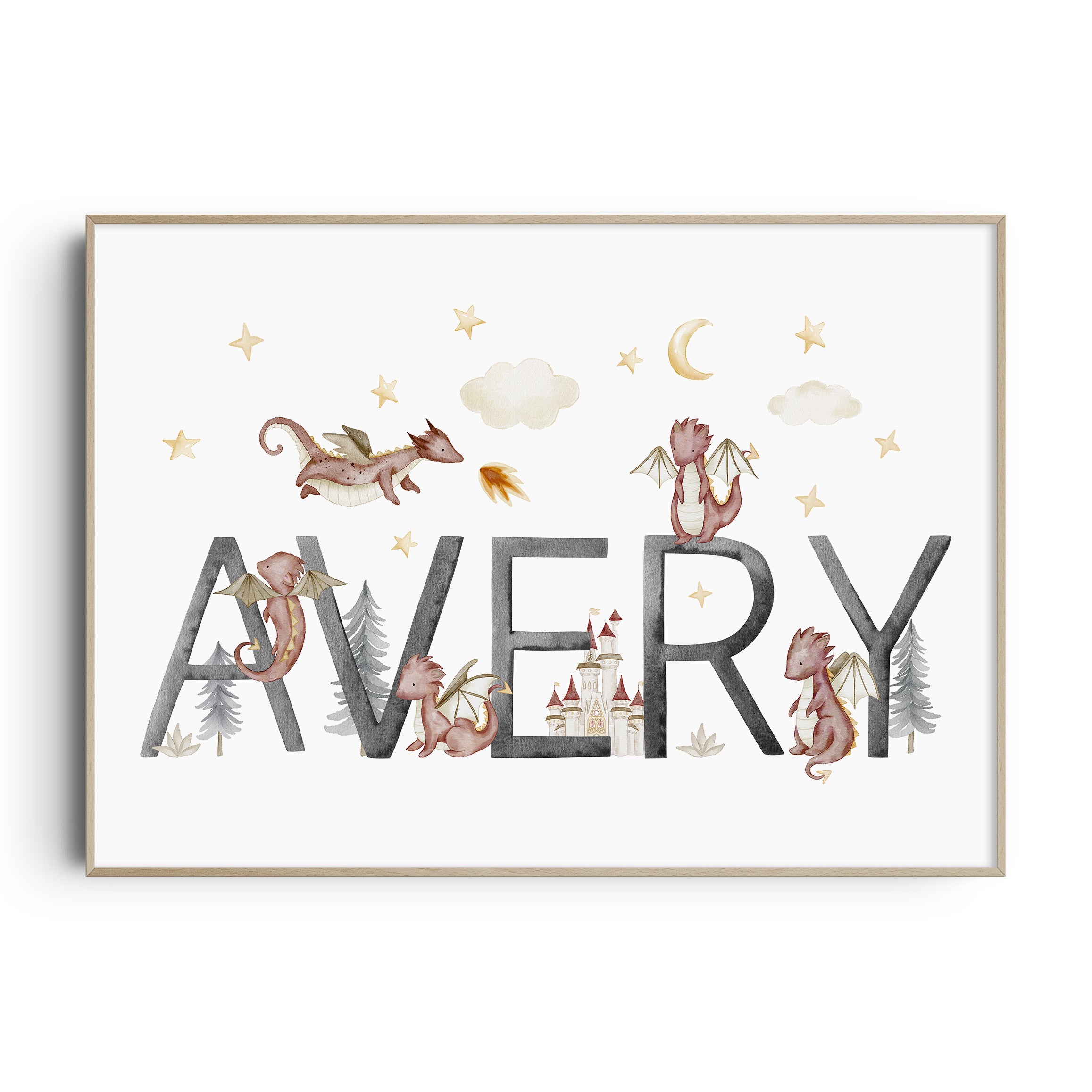 Dragon Name Print
