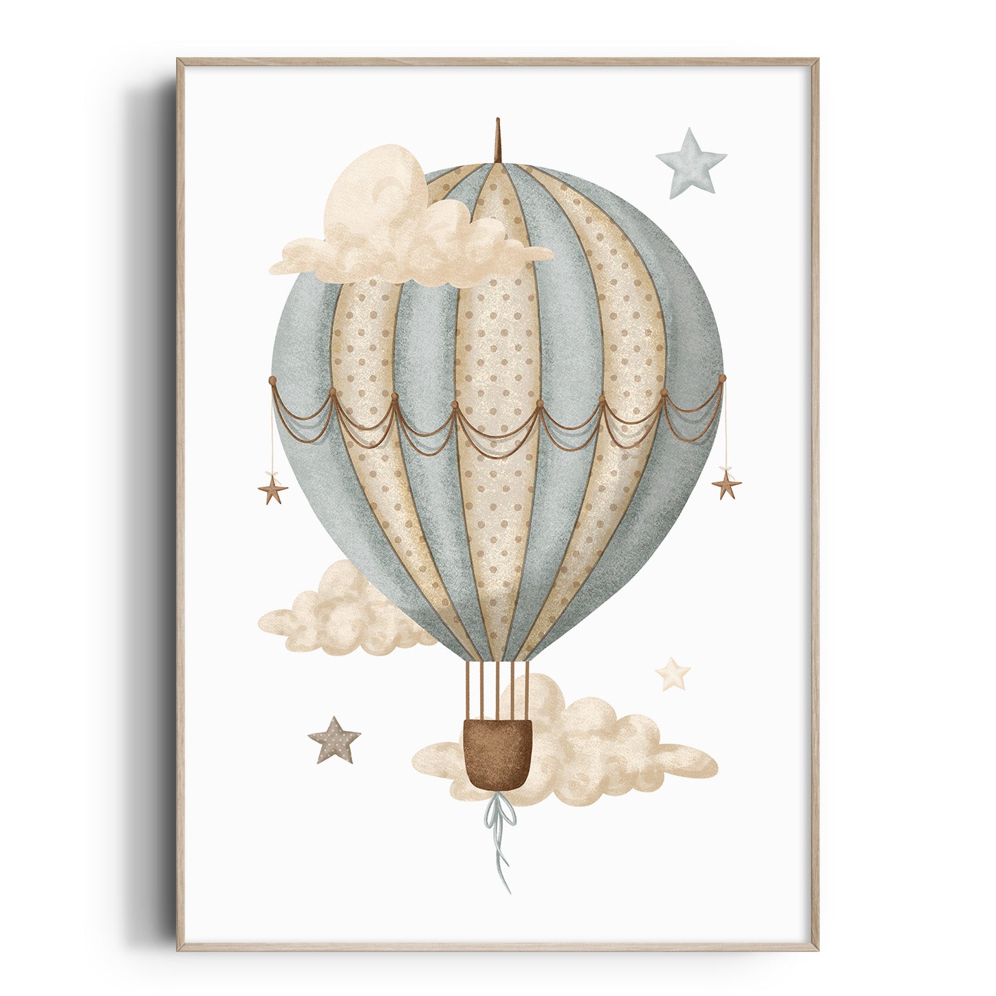 Hot Air Balloon Print