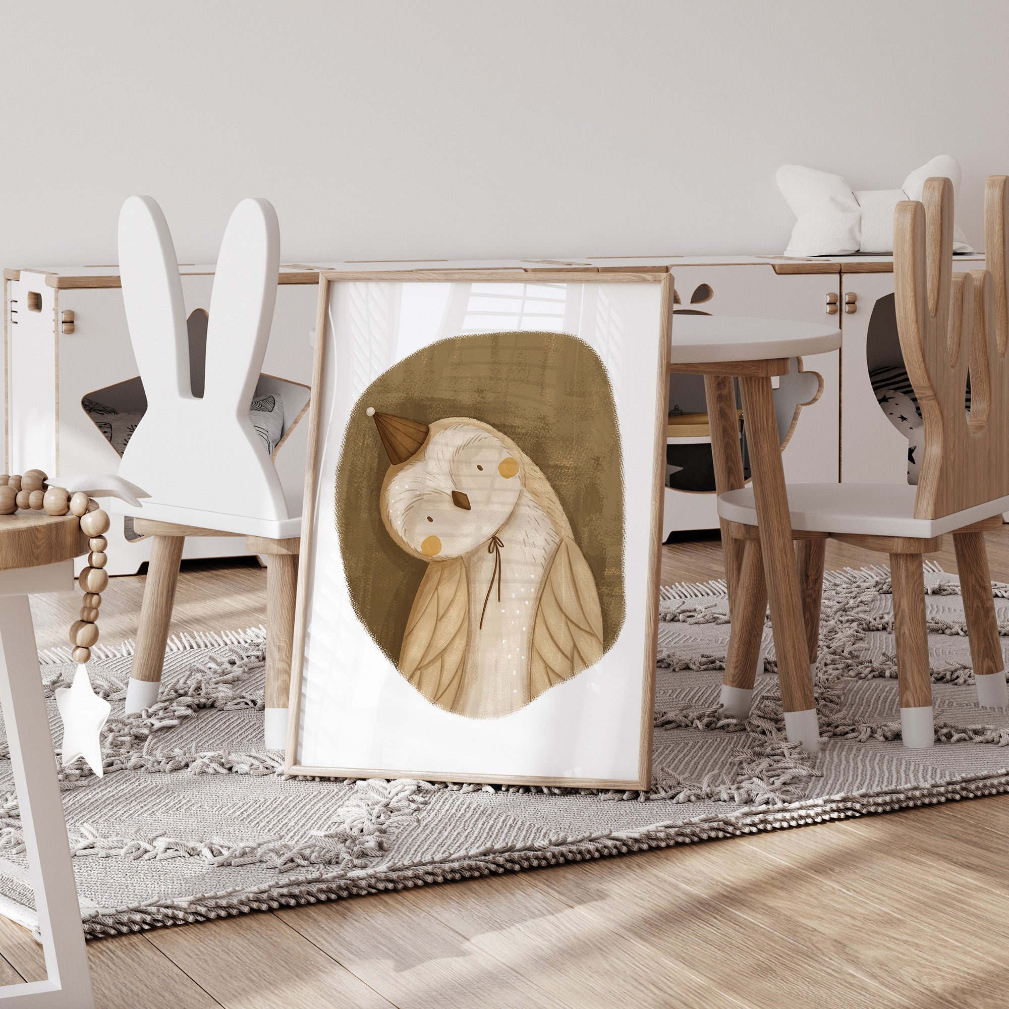 Whimsy Owl Print