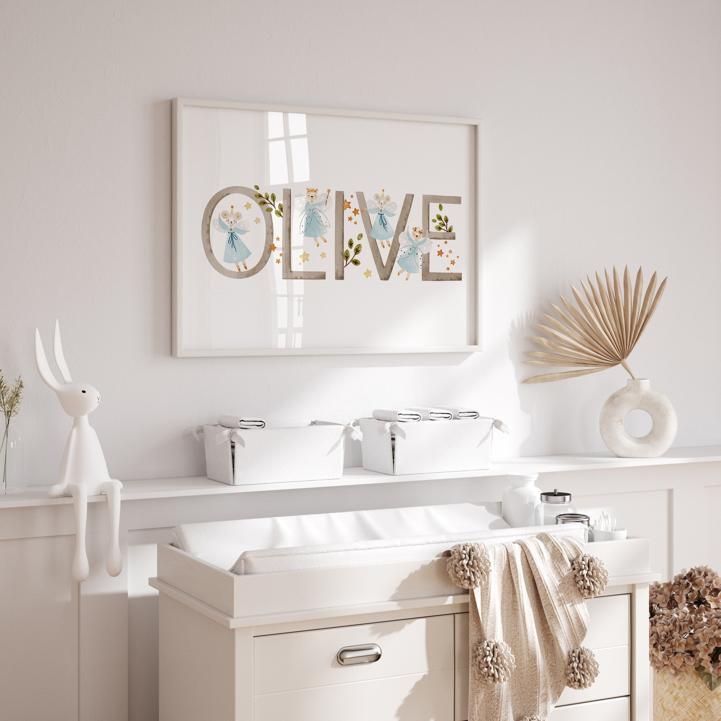 Fairy Name & Birth Print