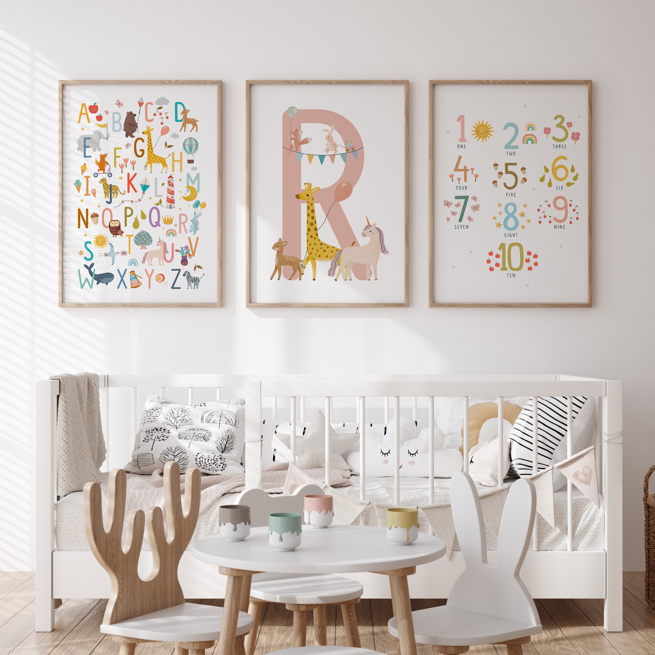 Little Adventure Alphabet, Numbers & Initial Prints