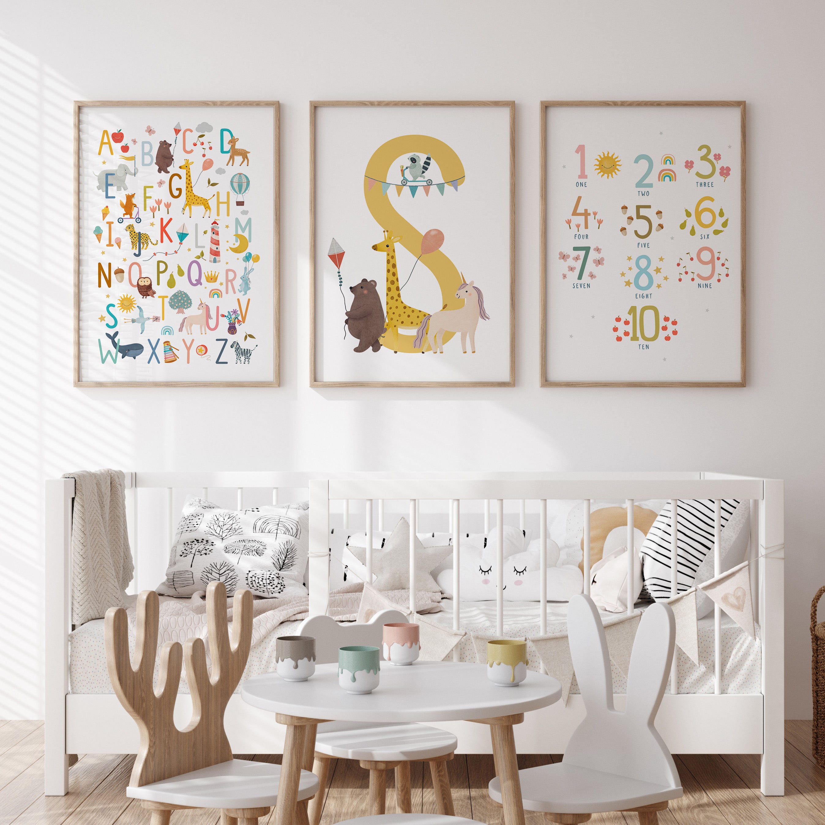 Little Adventure Alphabet, Numbers & Initial Prints