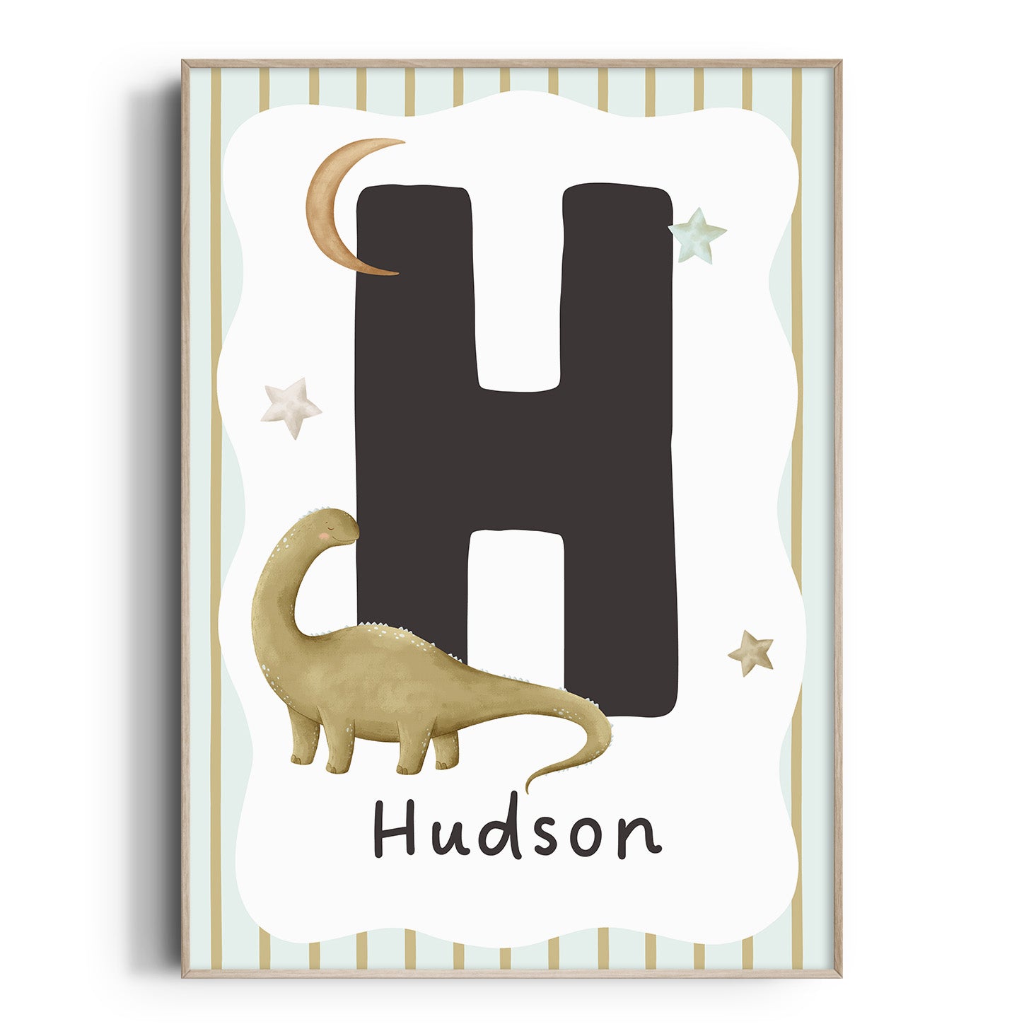Dinosaur Letter & Name Print