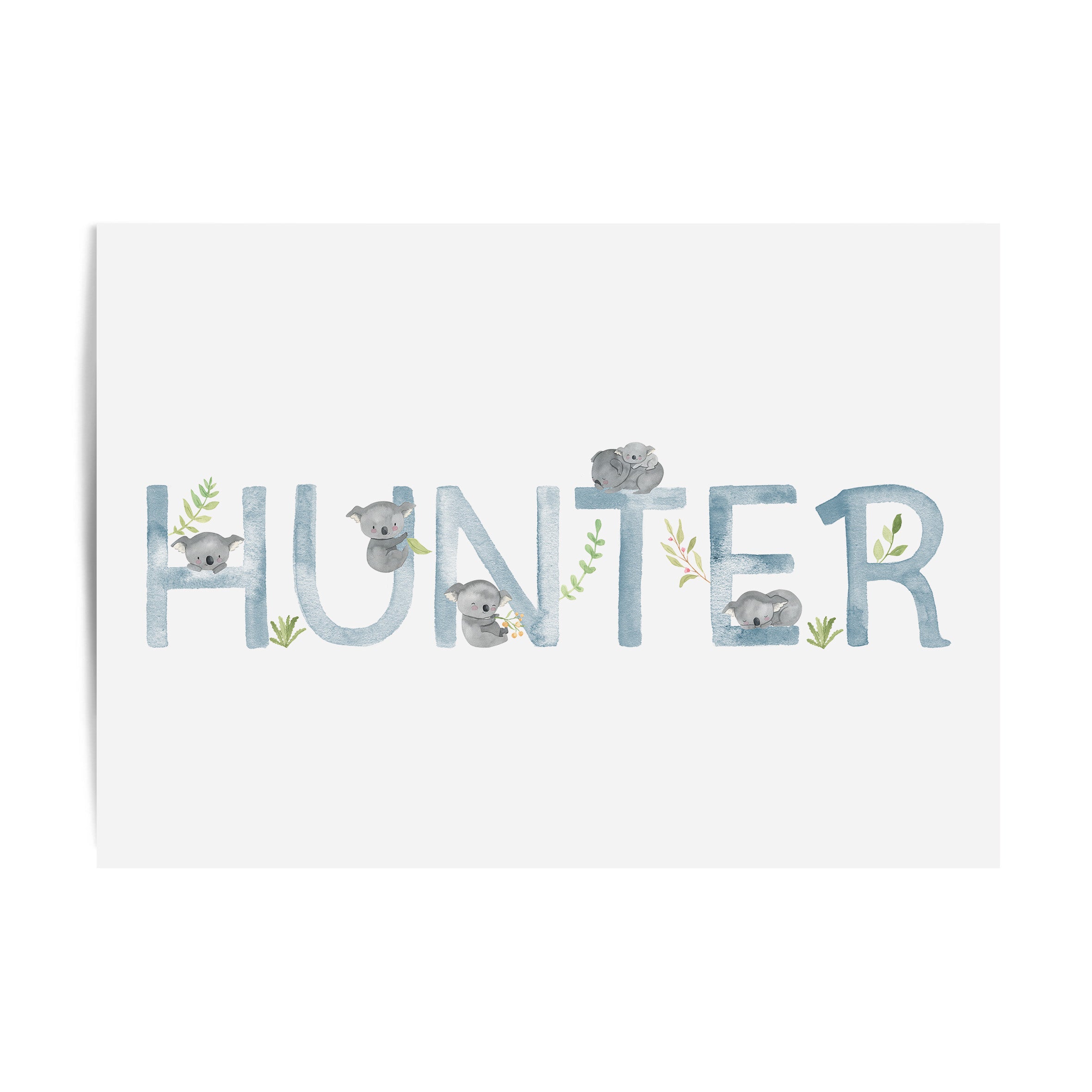 Koala Name Print