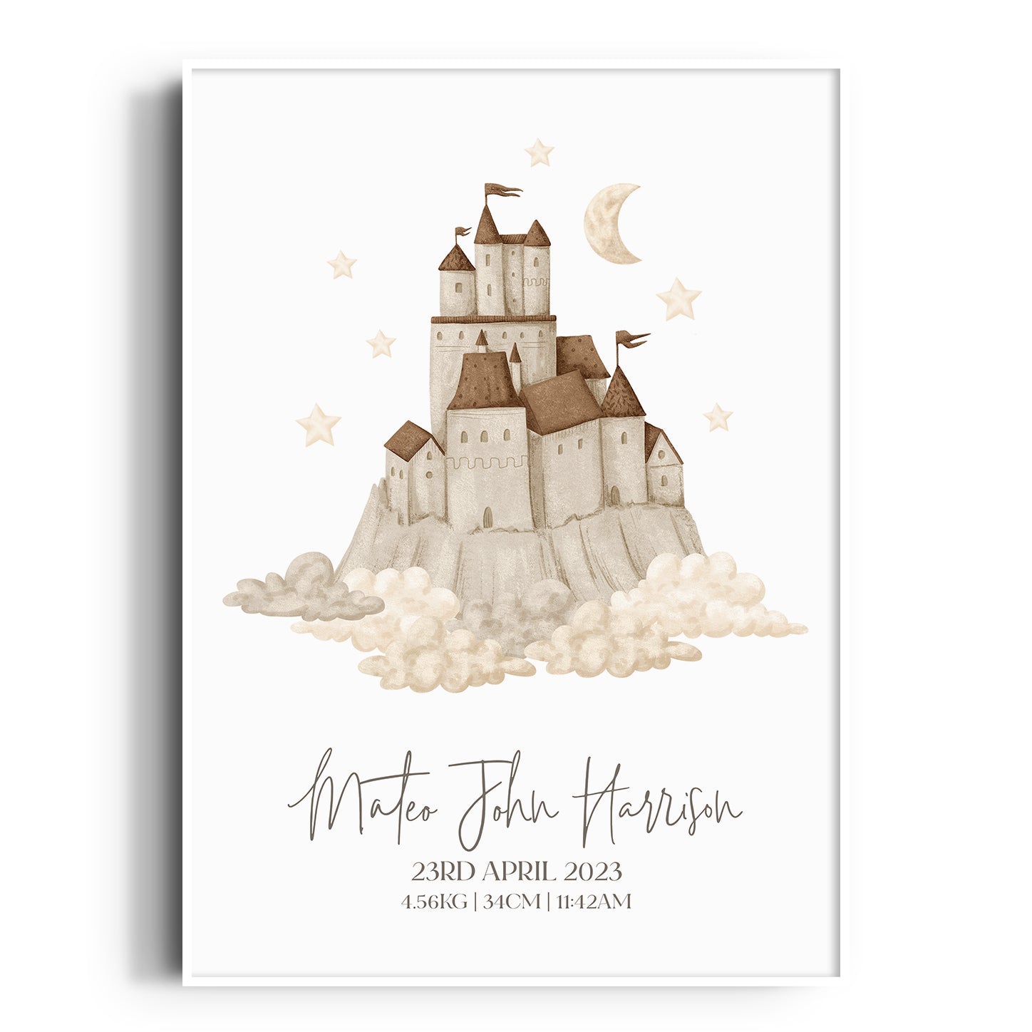 Mystic Castle Birth Print