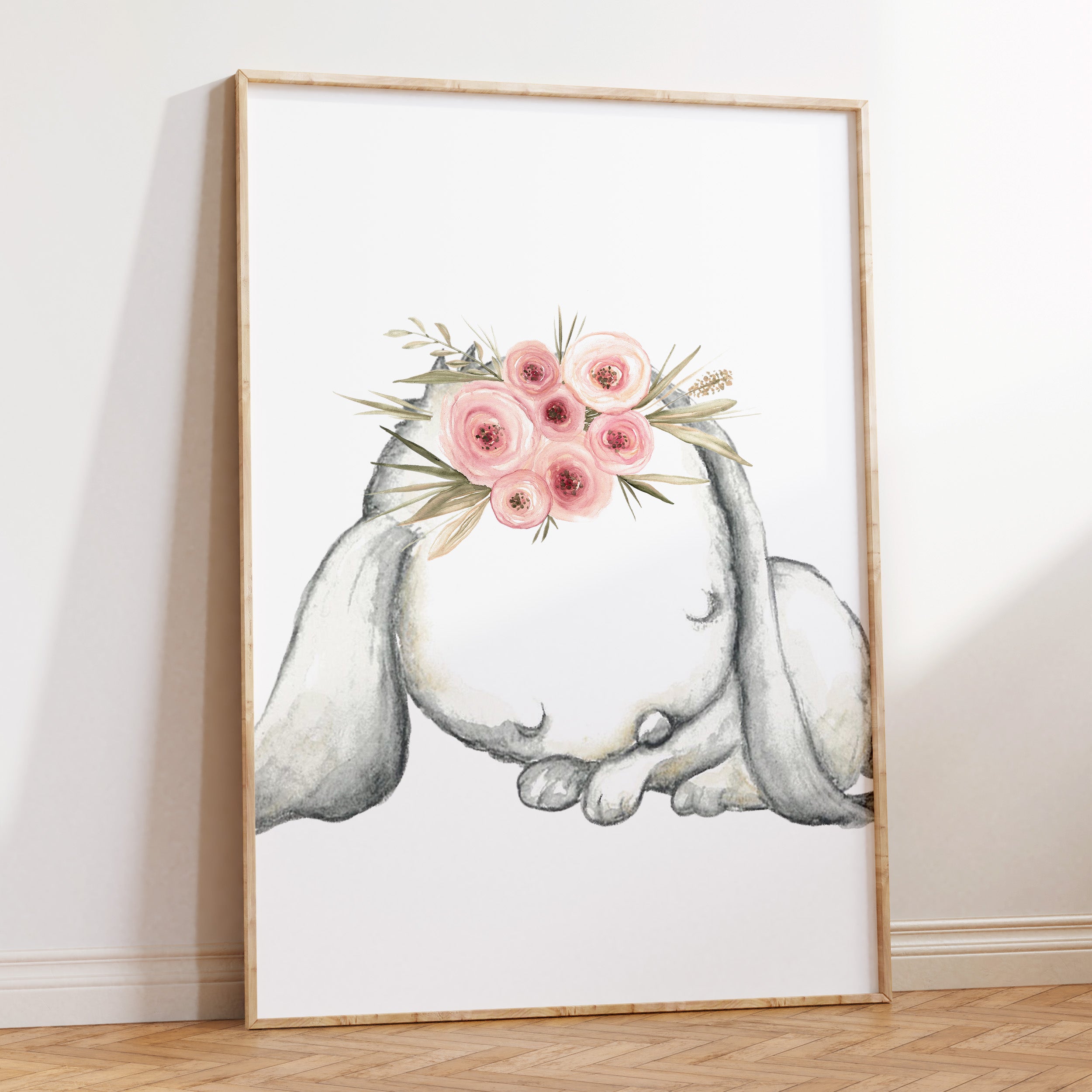 Woodland Bunny Print