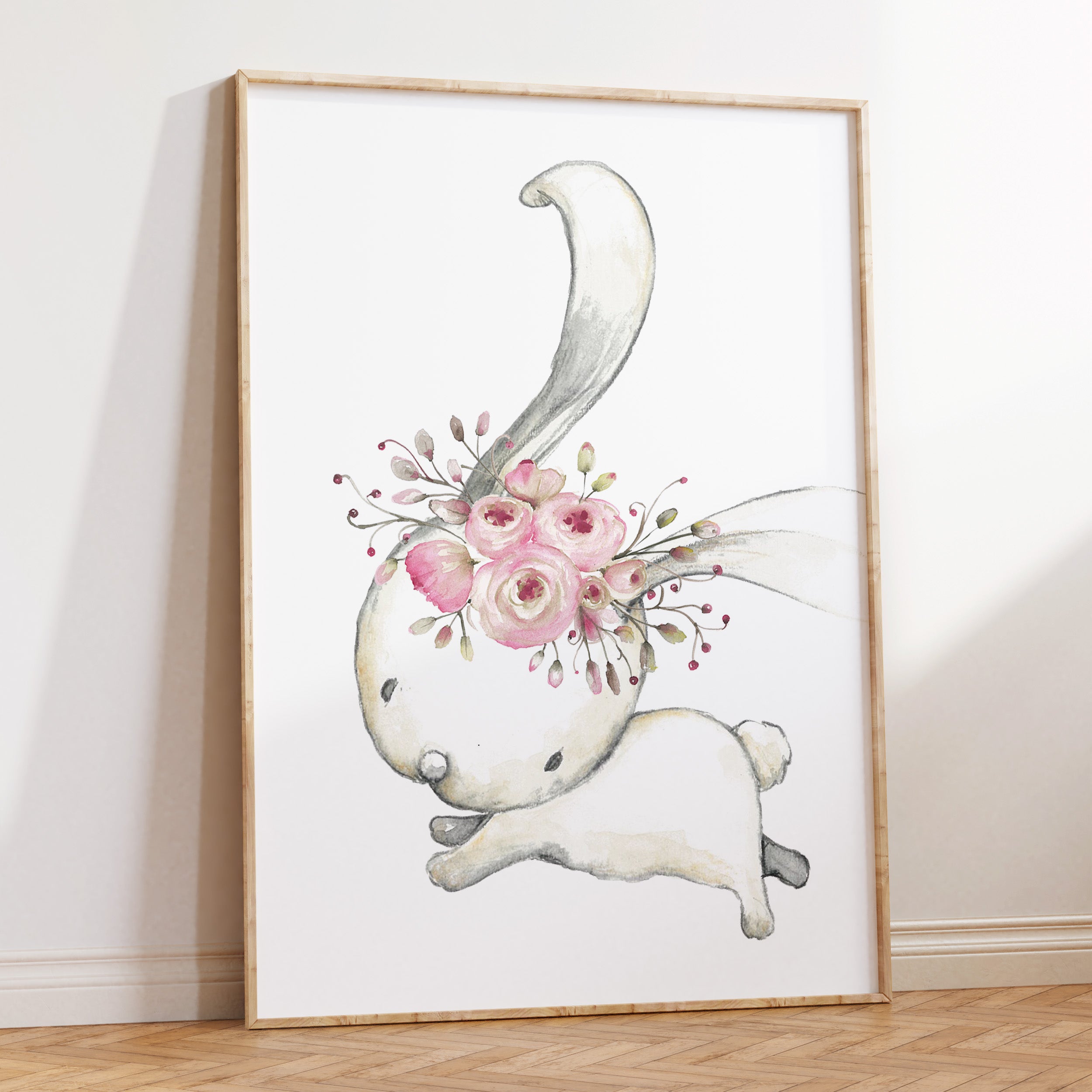 Woodland Bunny Print
