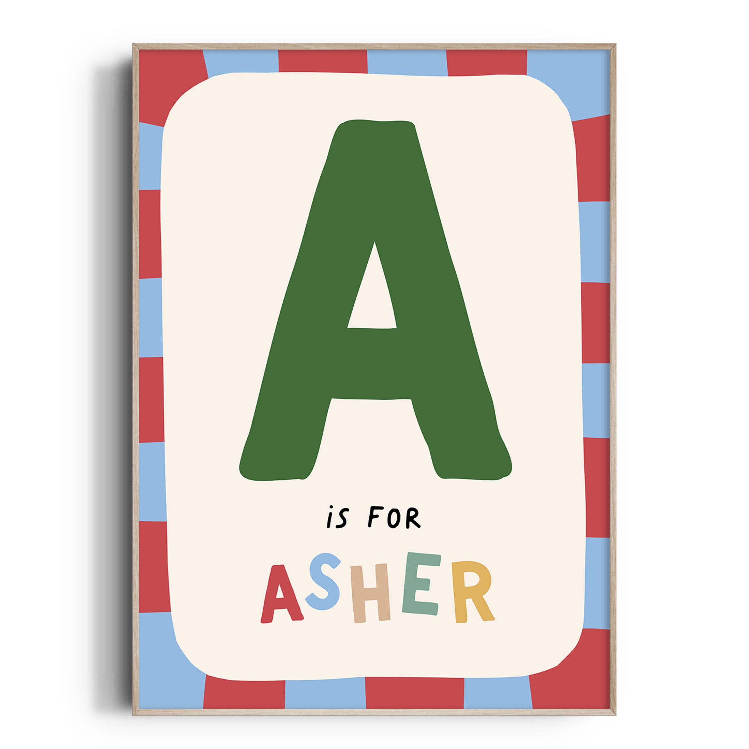 Checker Name & Initial Print
