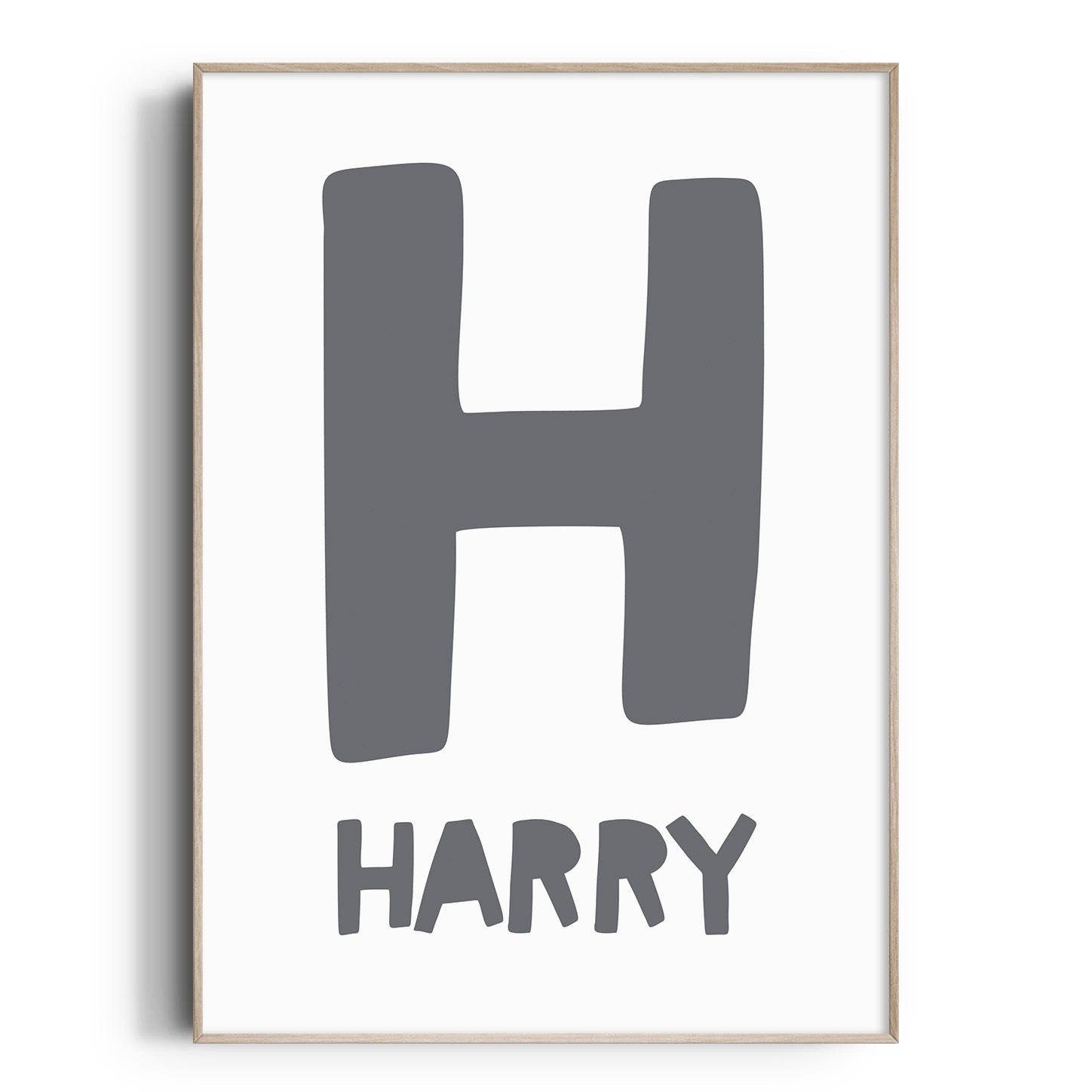 Letter & Name Print
