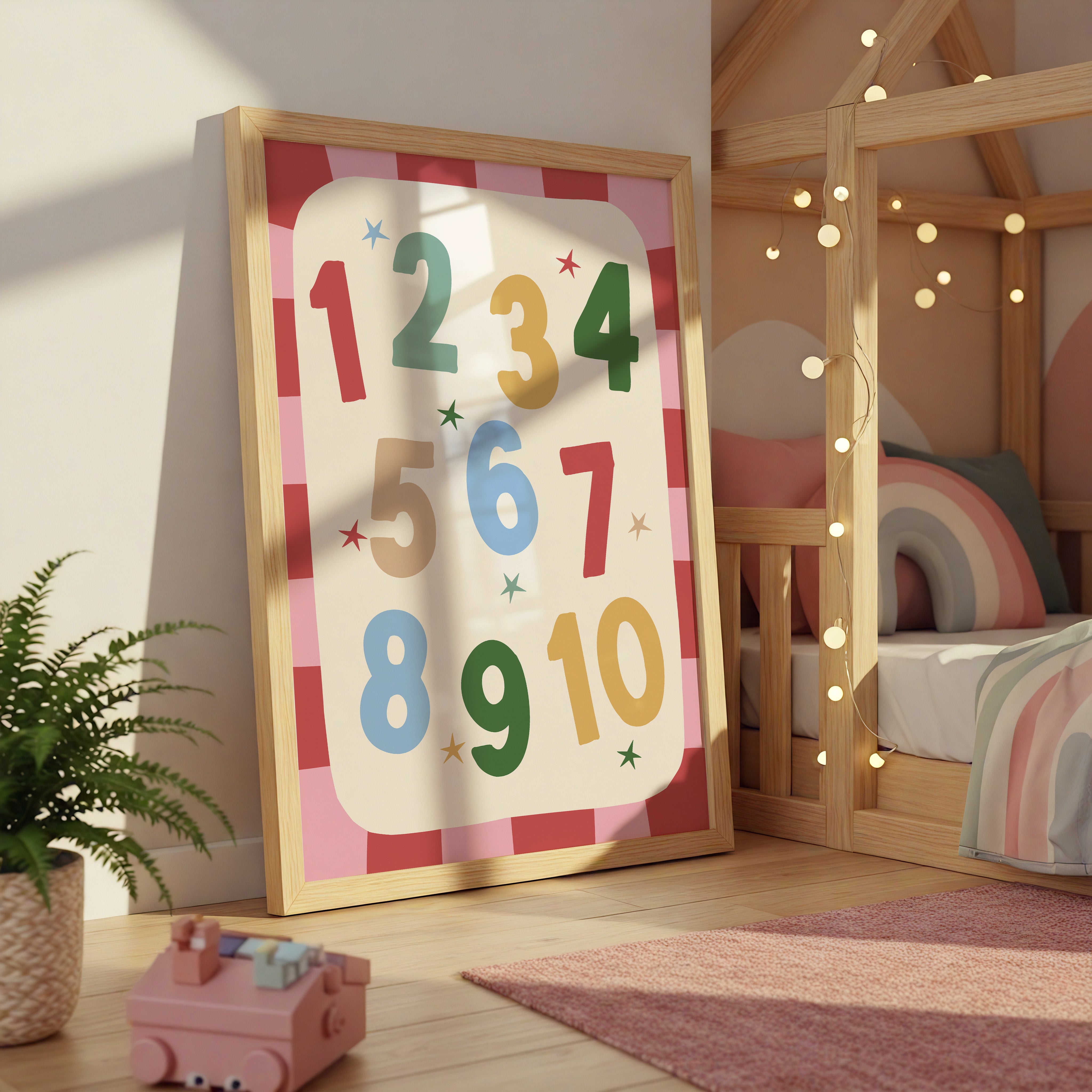 Checker Numbers Print