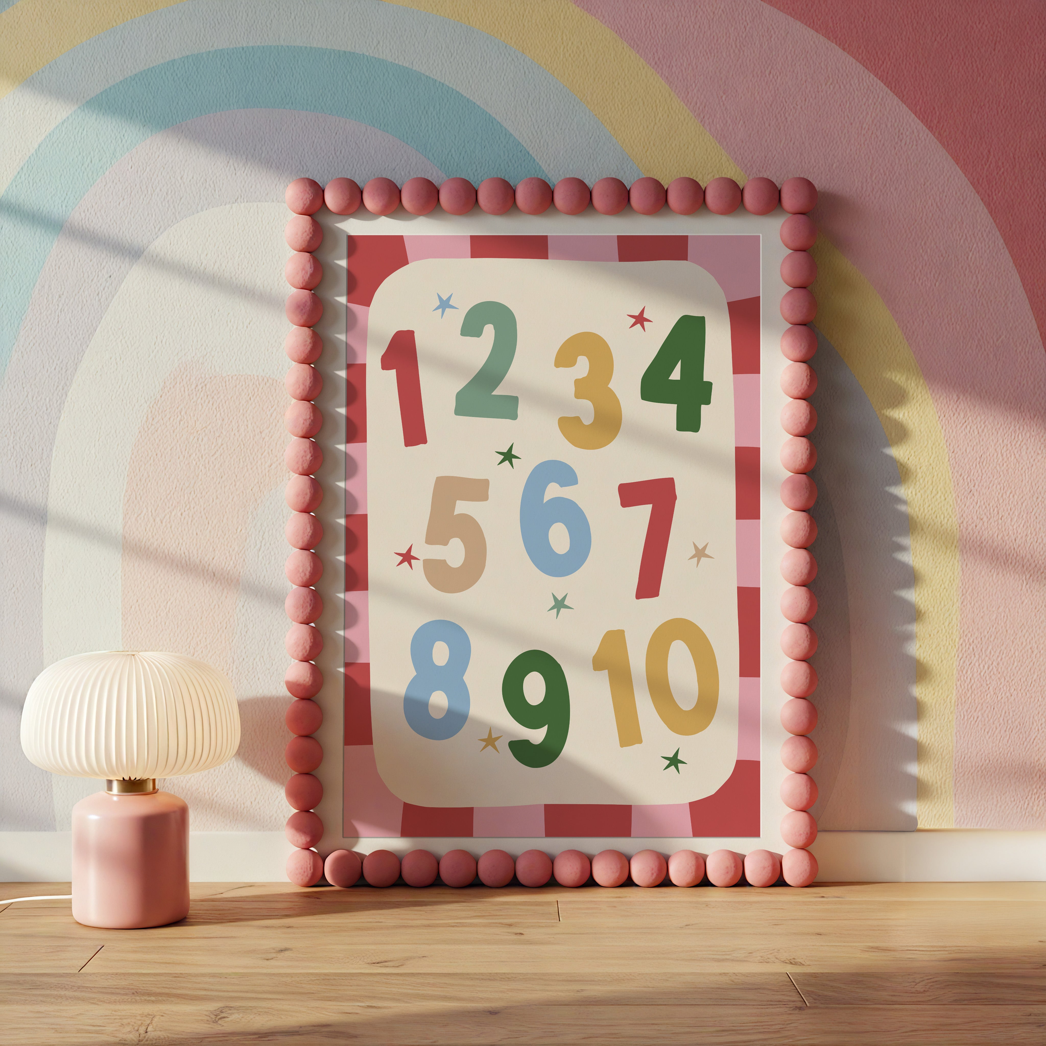 Checker Numbers Print