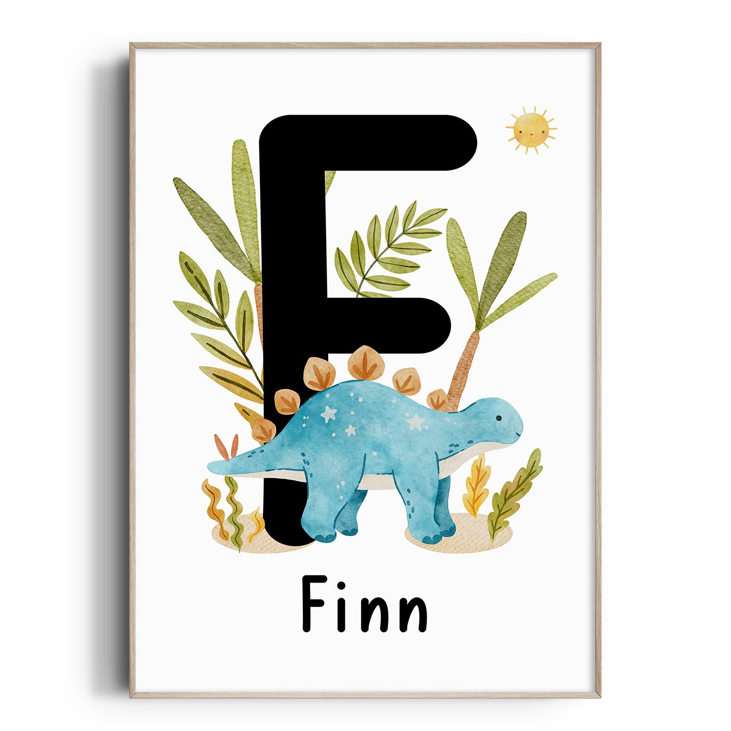 Dinosaur Name Print - Wuerhosaurus