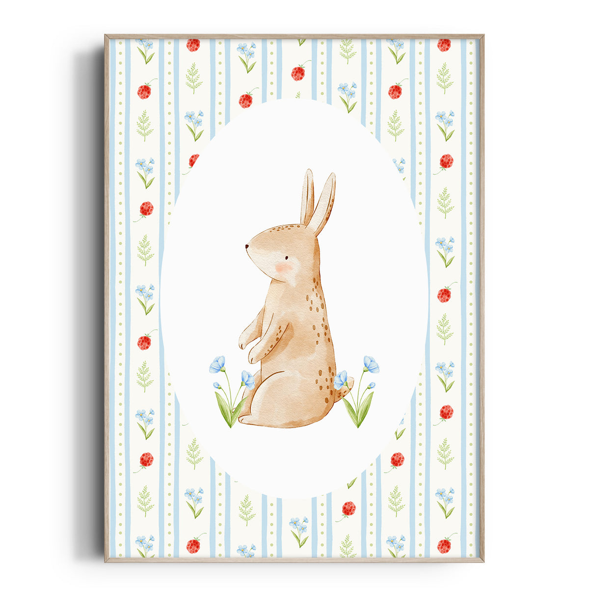 Cottagecore Bunny Print