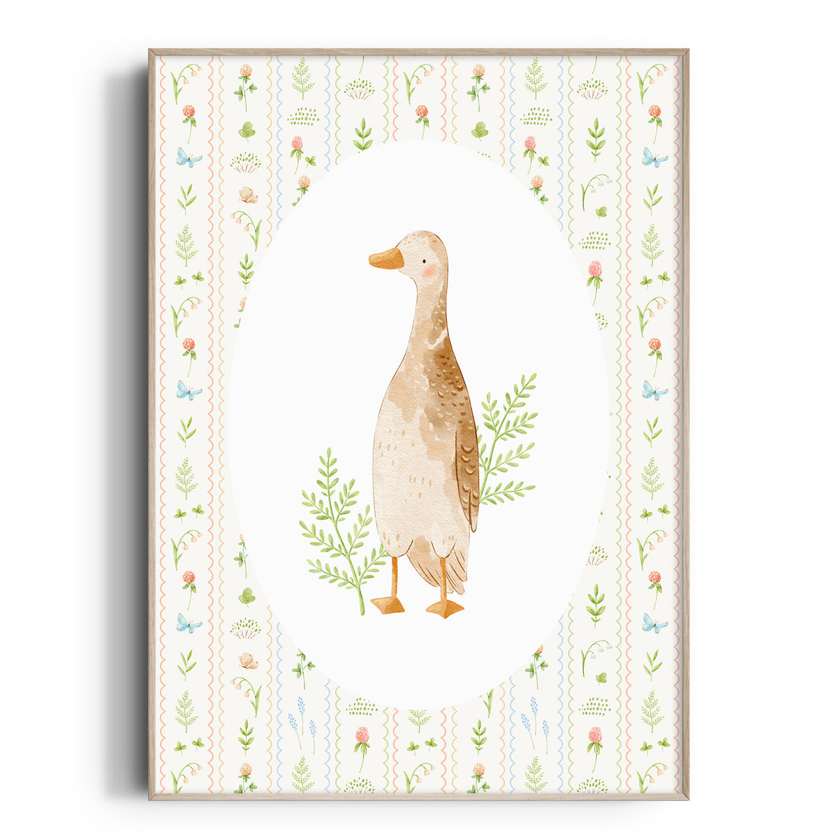 Cottagecore Goose Print
