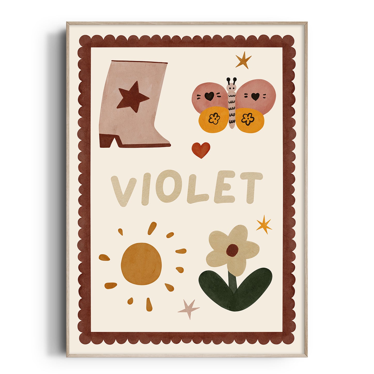 Whimsy Name Print