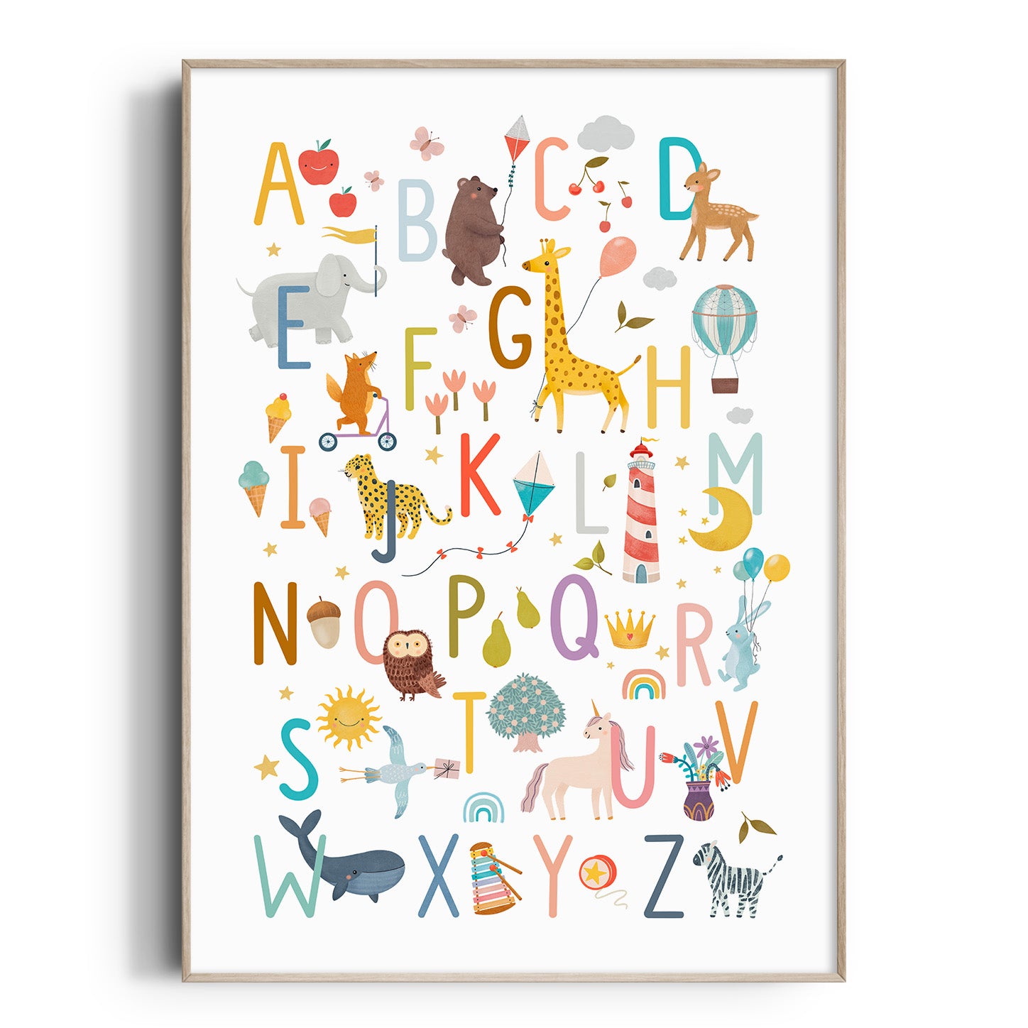 Little Adventure Alphabet Print