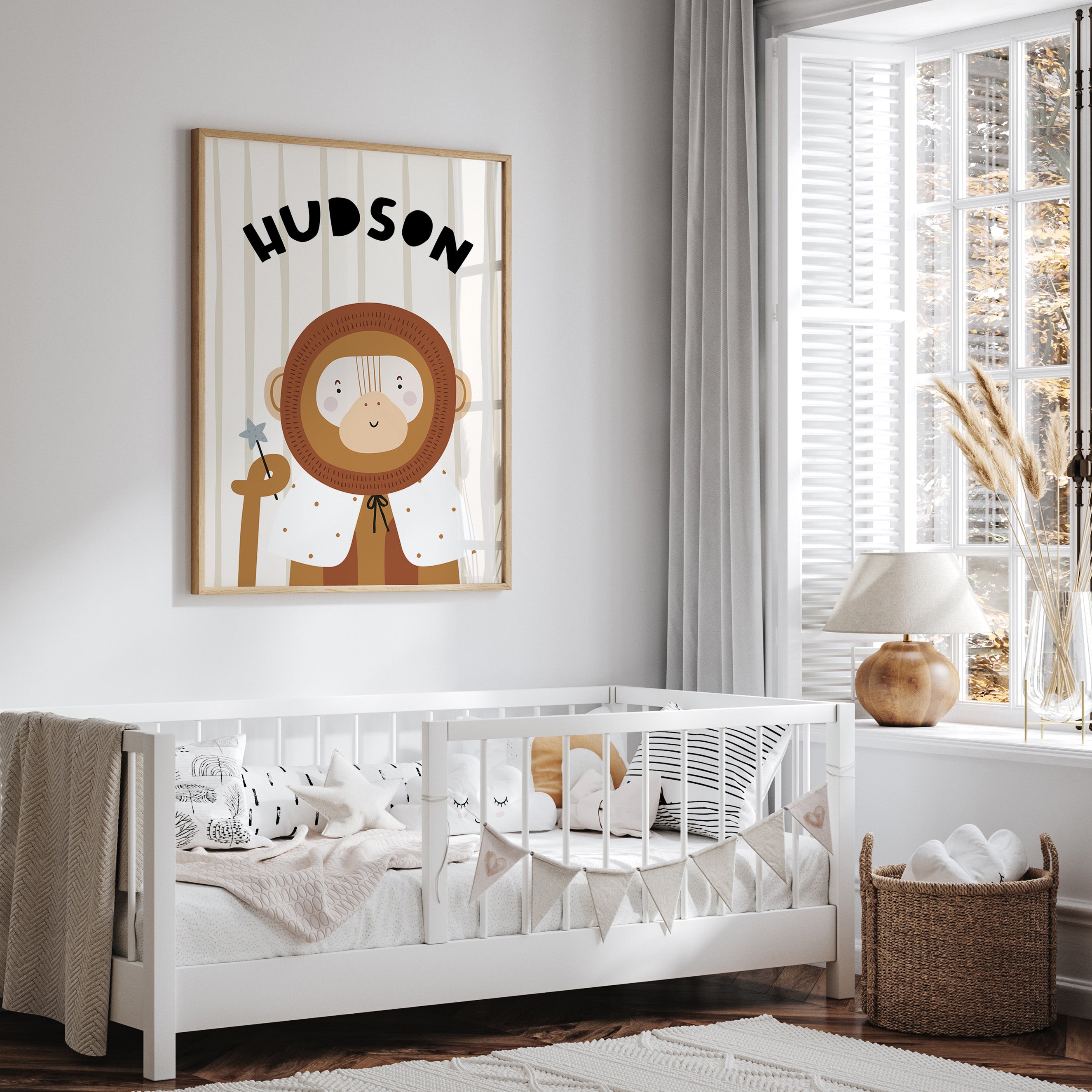 Magic Safari Animal Name Print - Monkey