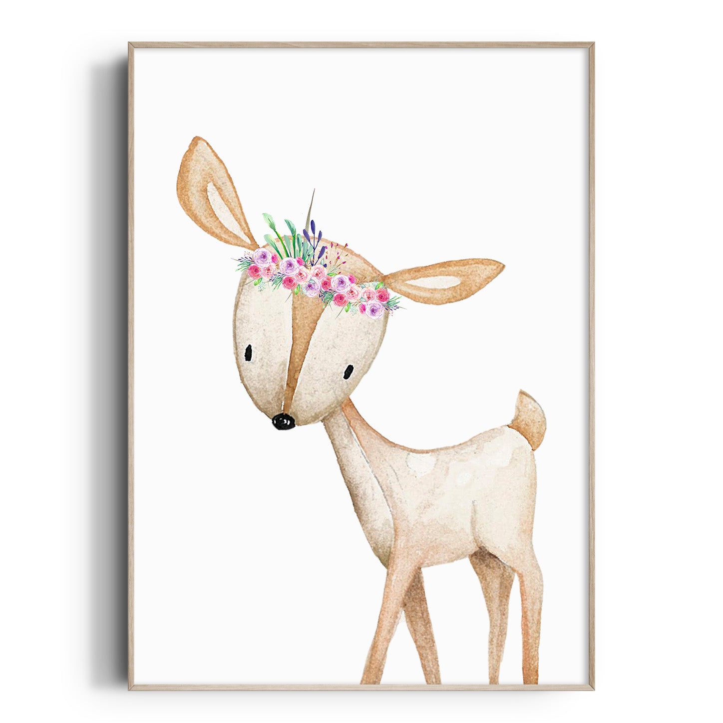 Woodland Deer Print