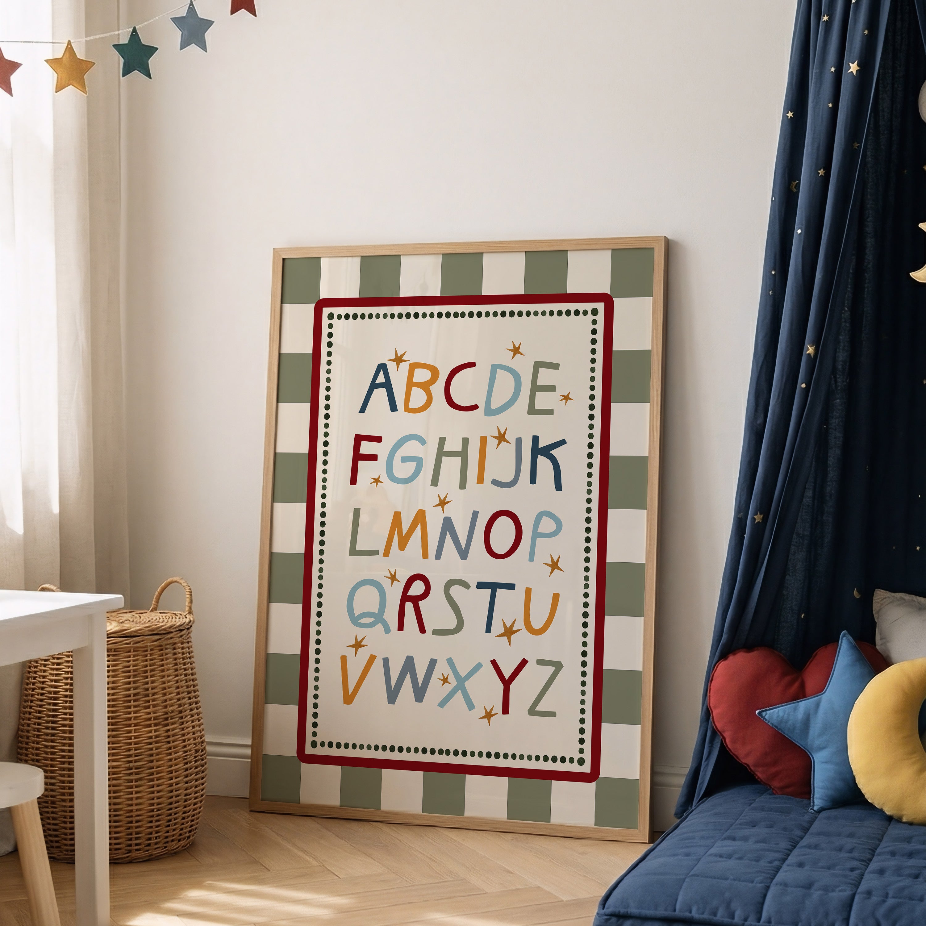 Check ABC Alphabet Print