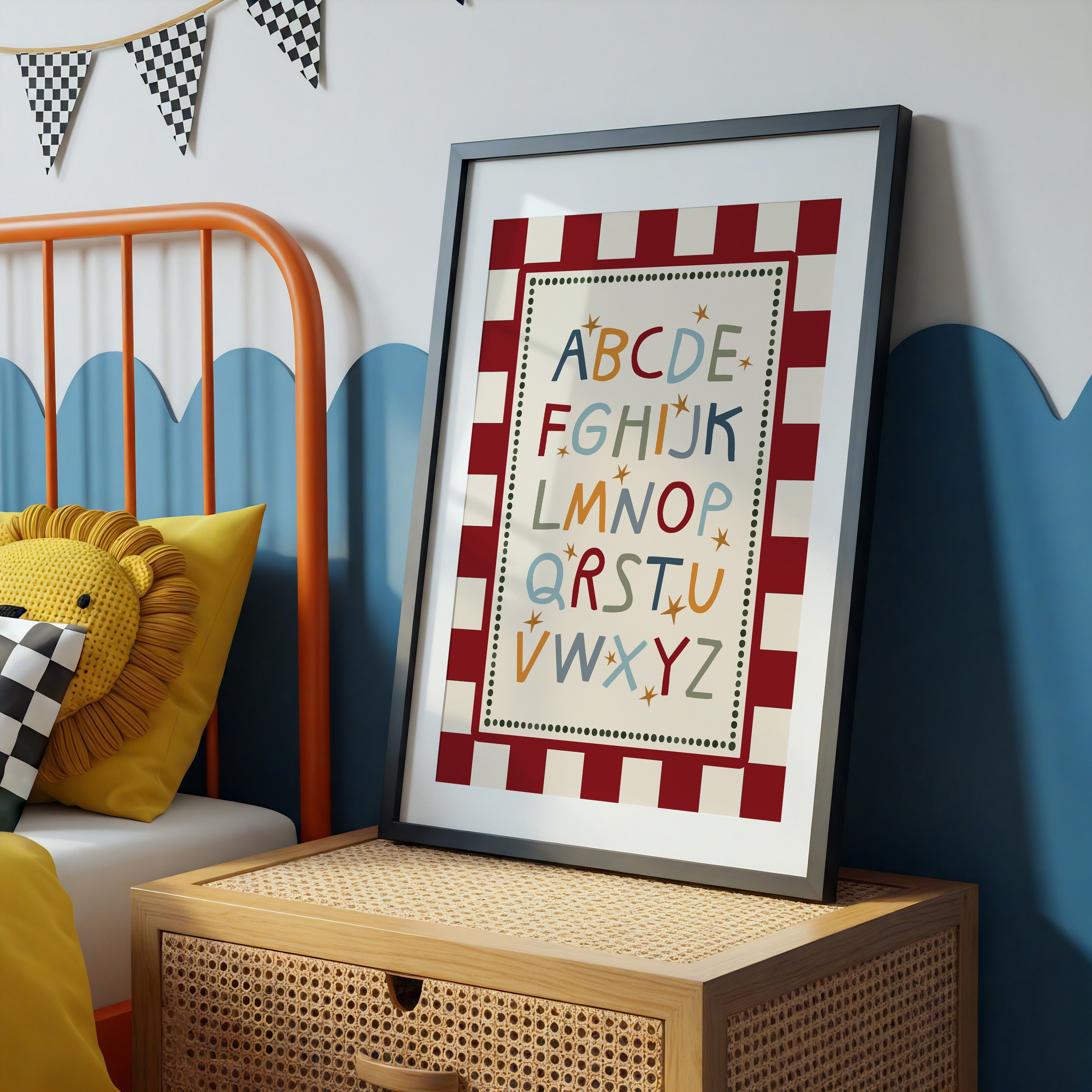 Check ABC Alphabet Print