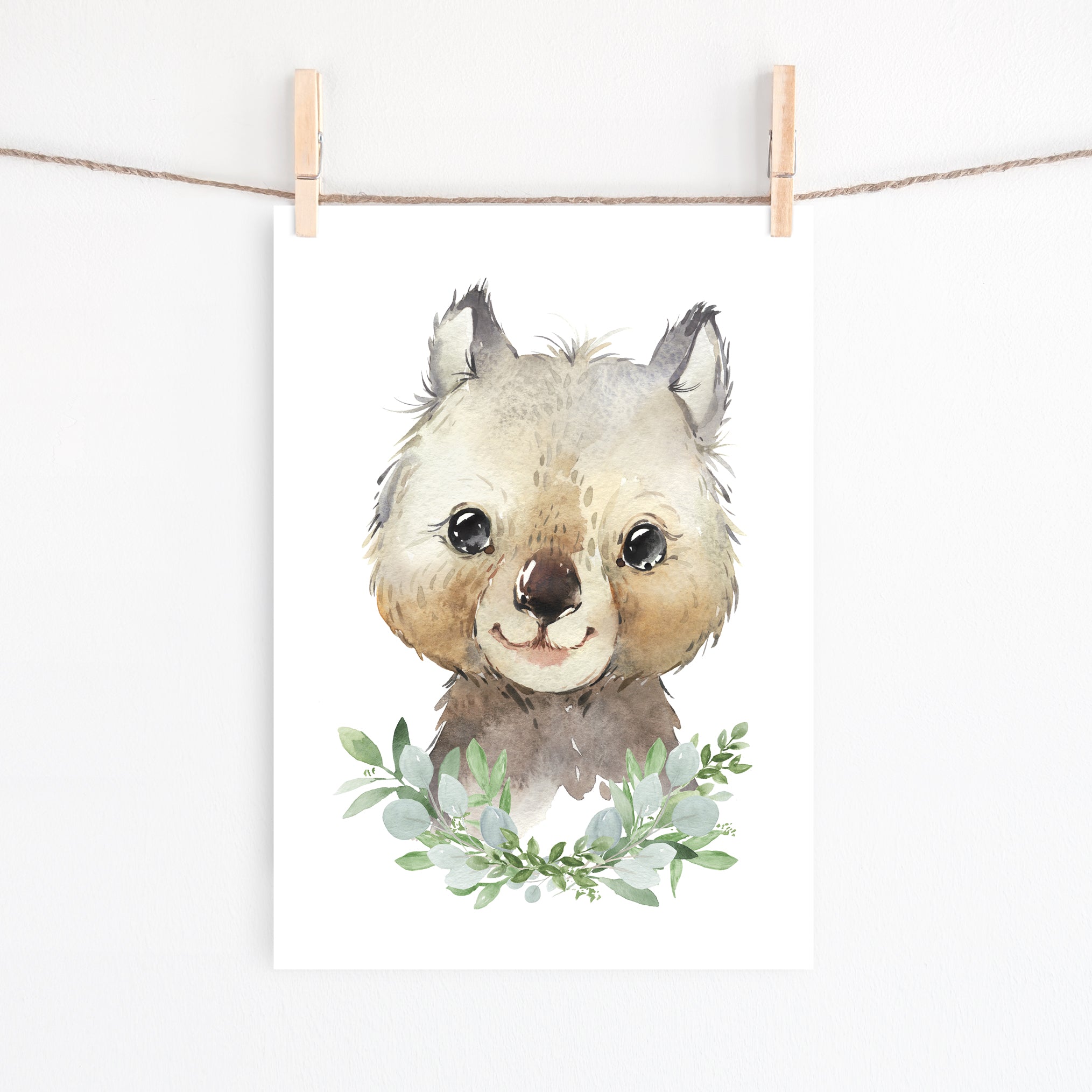 Wombat, Koala & Kangaroo Prints