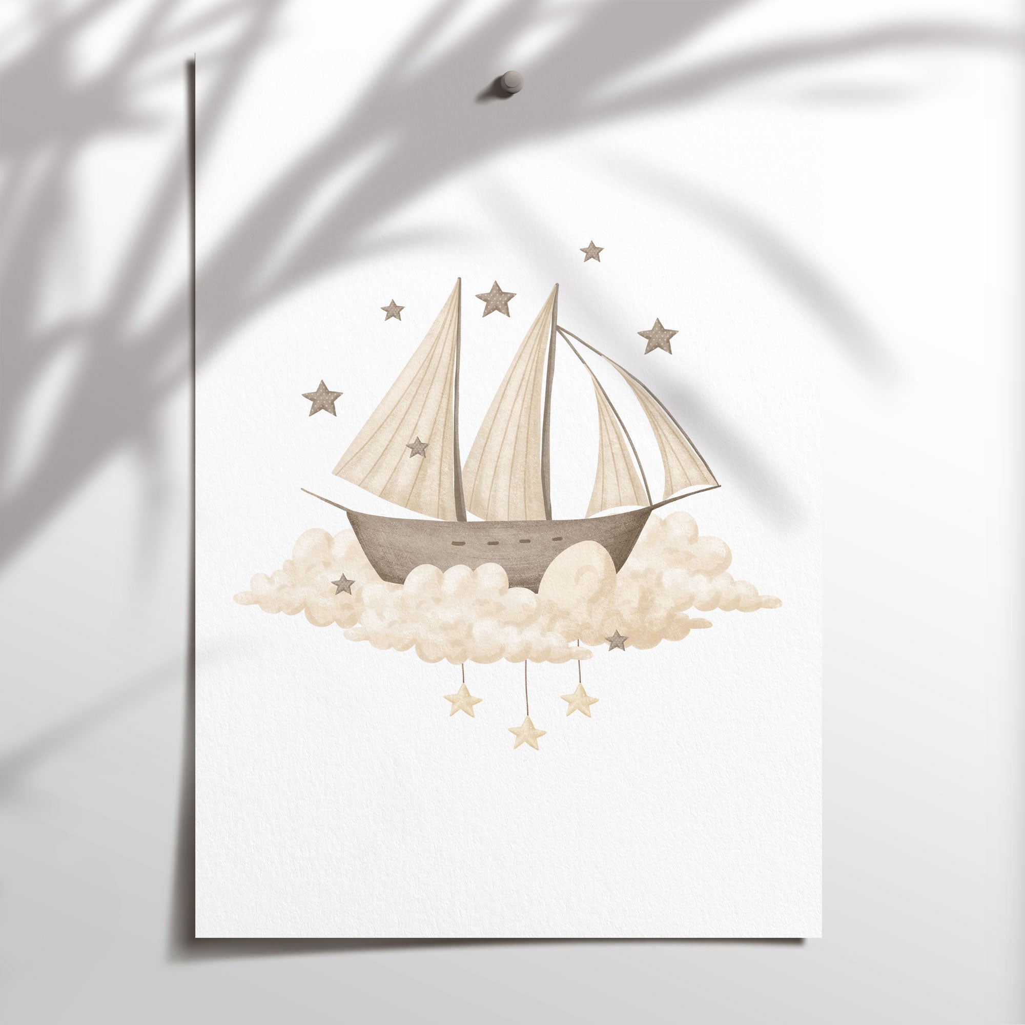 Vintage Ship Print