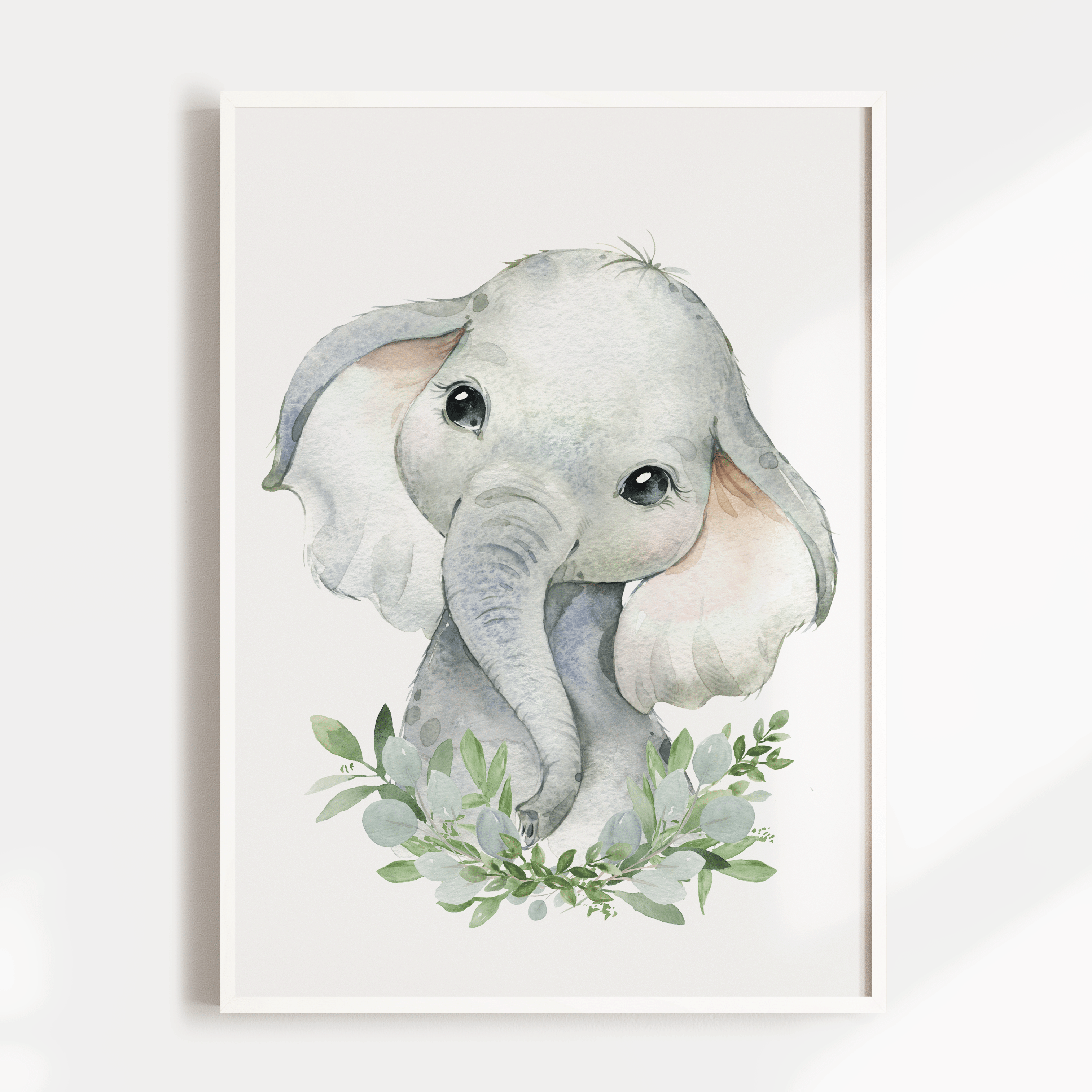 Lion, Elephant & Giraffe Prints
