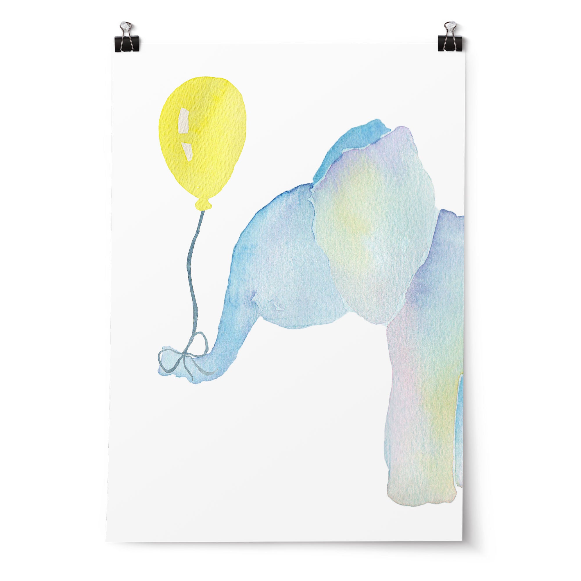 Watercolour Elephants & Dream Big Prints