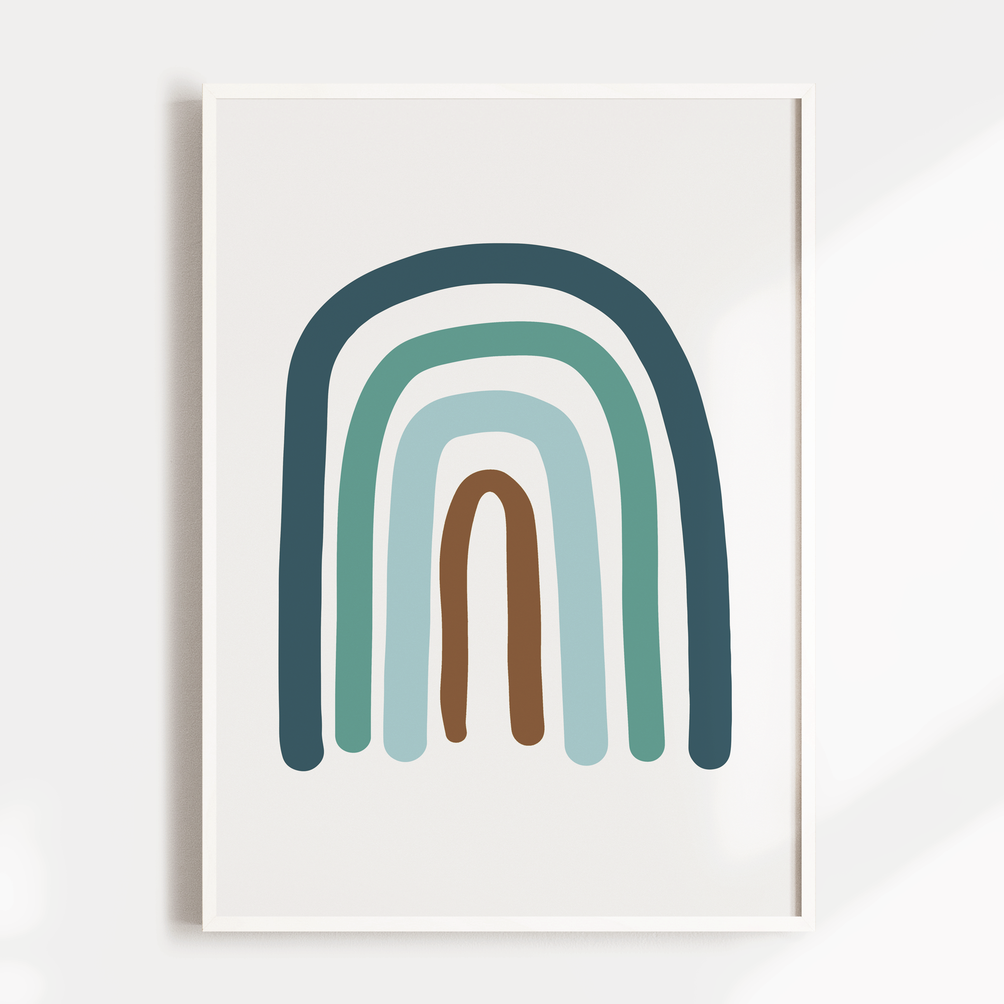Sea Animals, Alphabet, Rainbow Prints