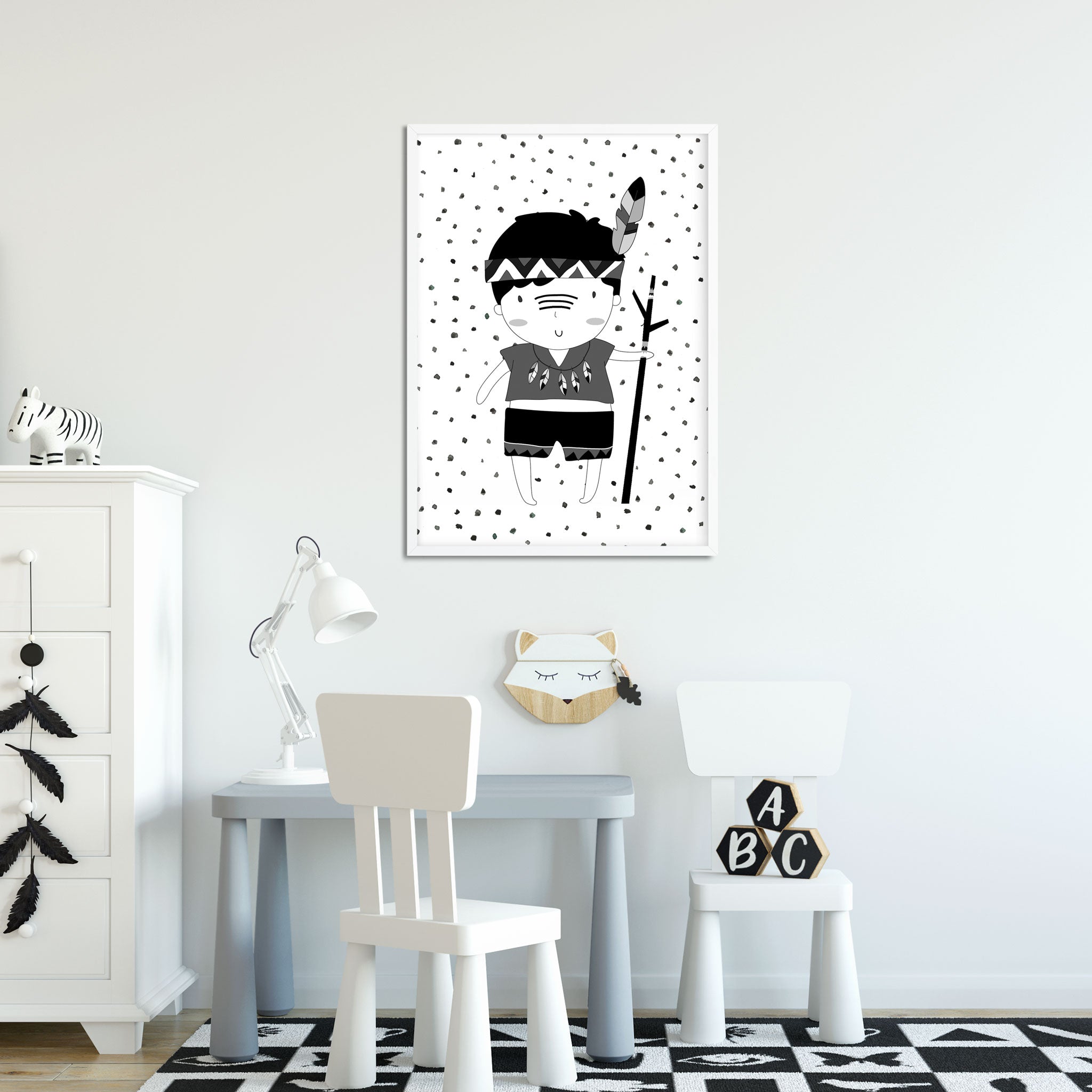 Tribal Boy Print