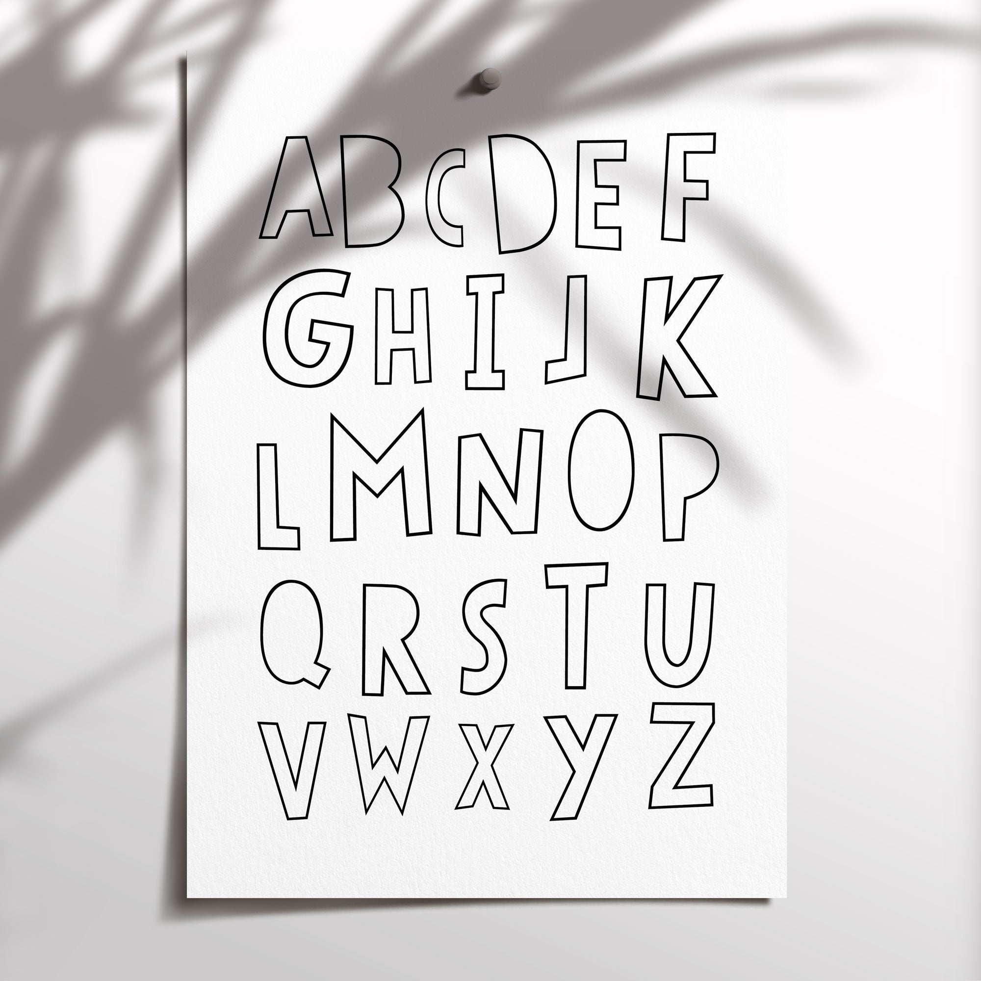 Alphabet Print