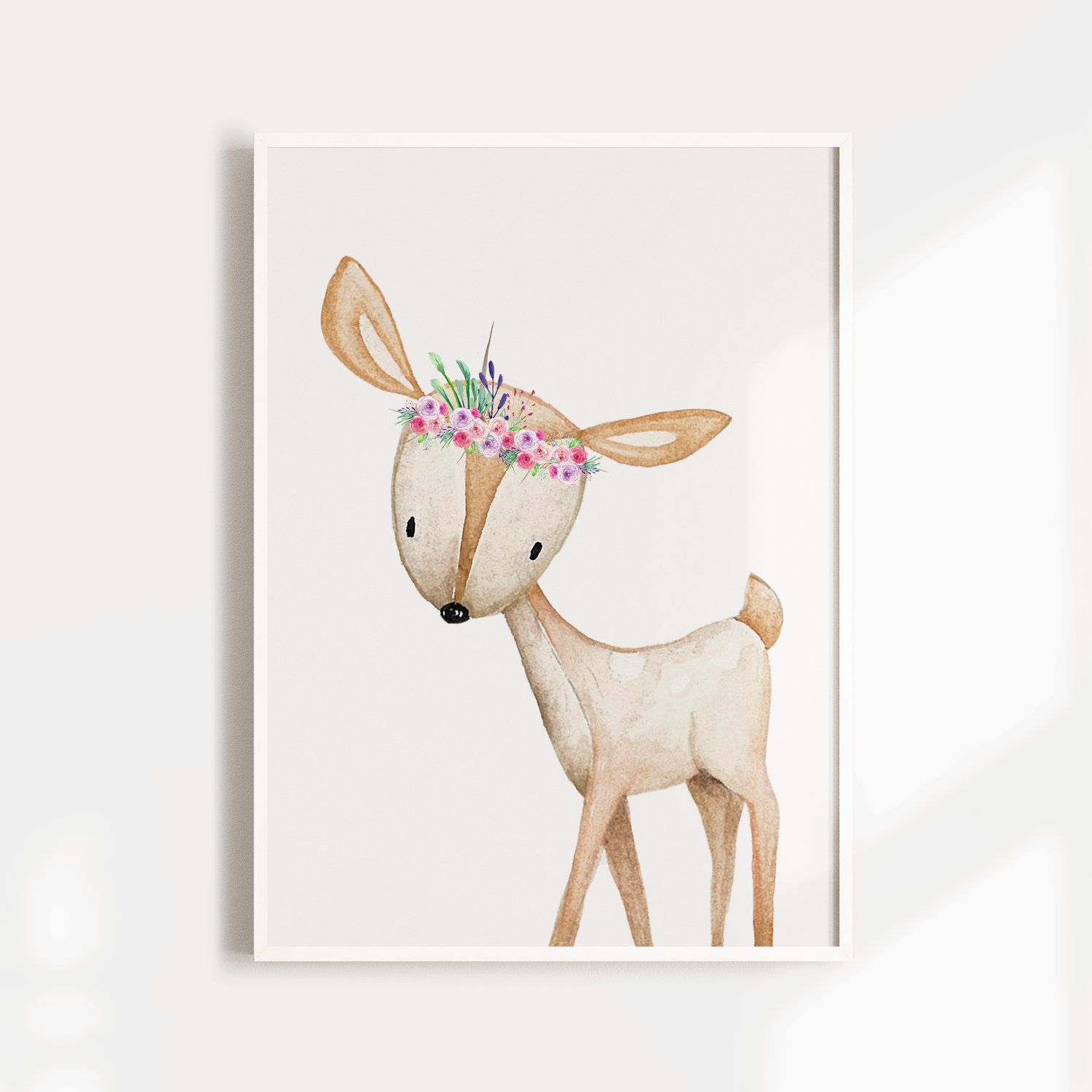 Woodland Fox, Deer & Birth Prints