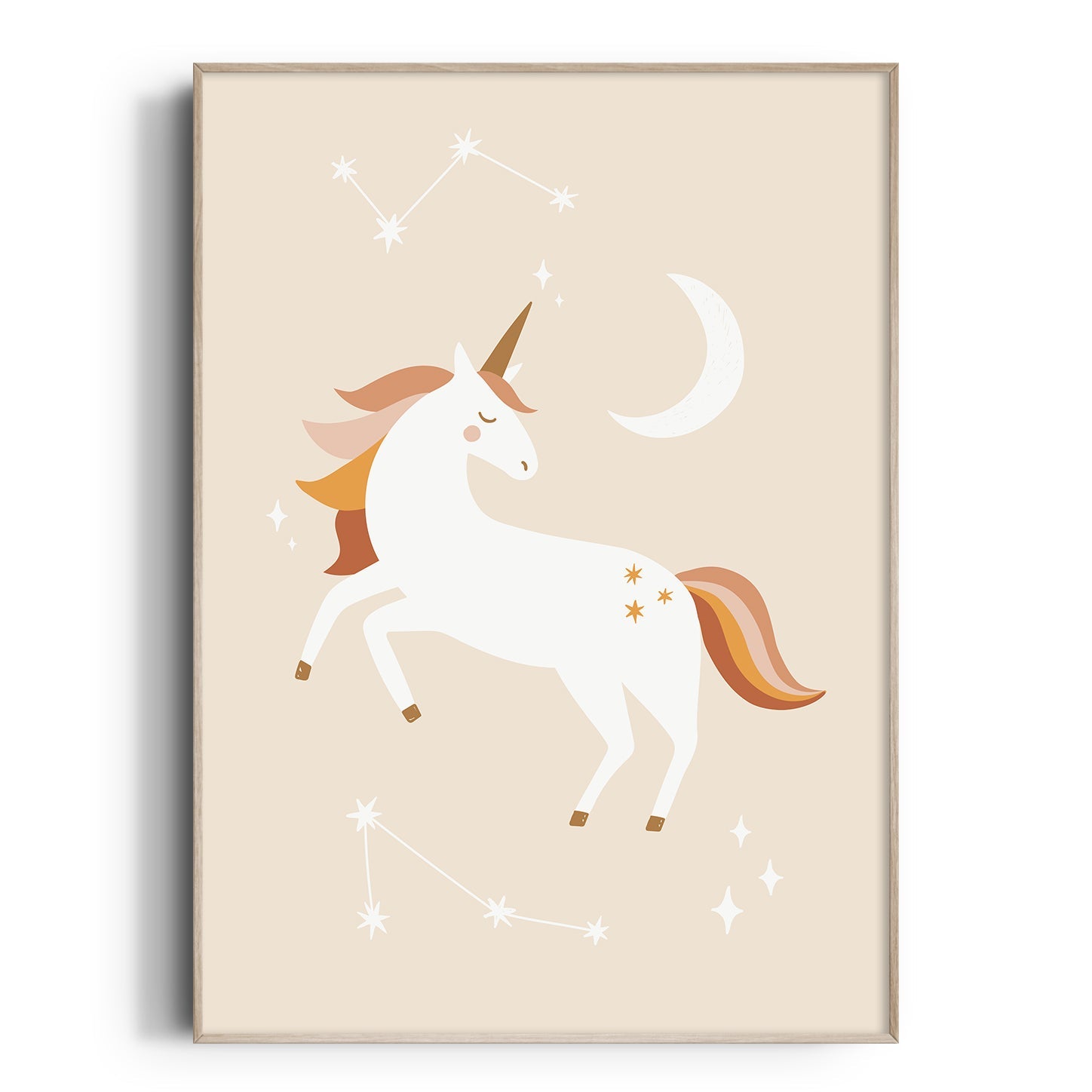 Boho Unicorn Print